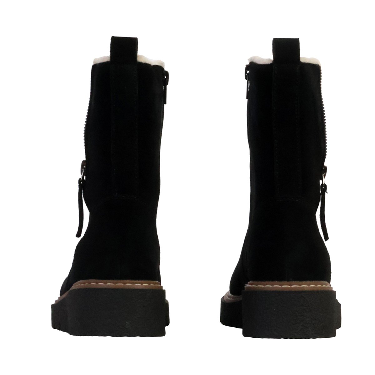 Bottines Cuir Alénoa noir, THE DIVINE FACTORY