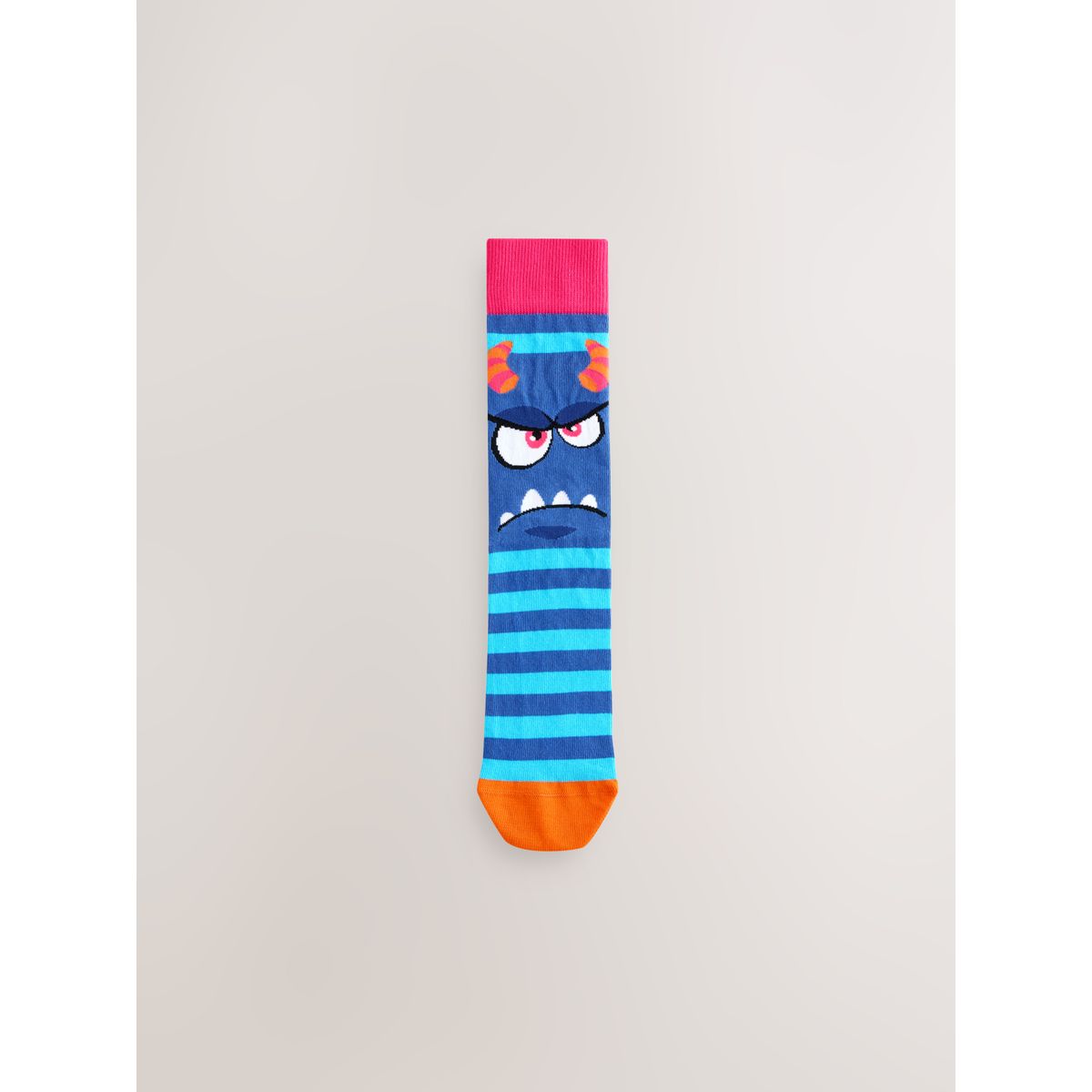 Chaussettes à motif, 5 paires monstre bleu/vert/rouge, NEXT