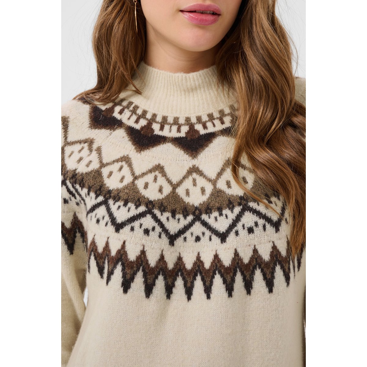 Robe beige oatmeal, CREAM