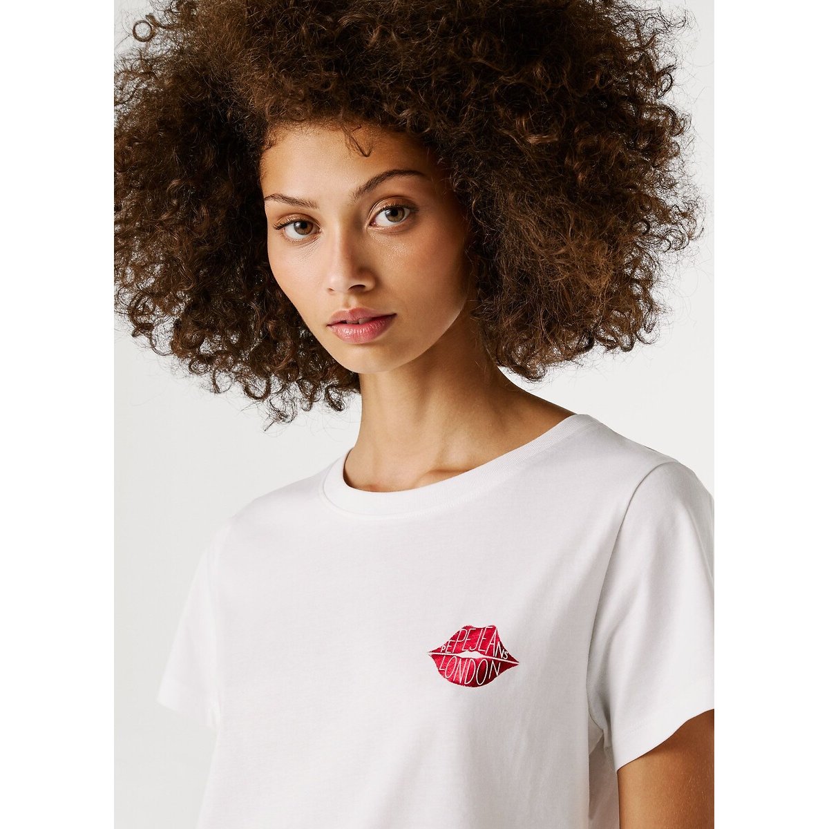 T-shirt manches courtes blanc, PEPE JEANS