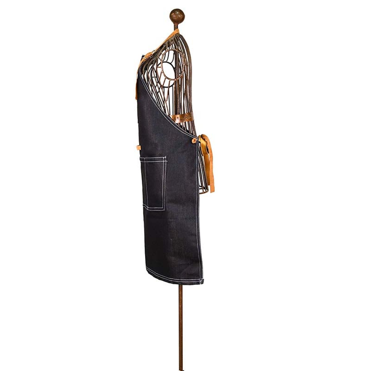 Tablier de jardin en jeans couleur unique, ESSCHERT DESIGN