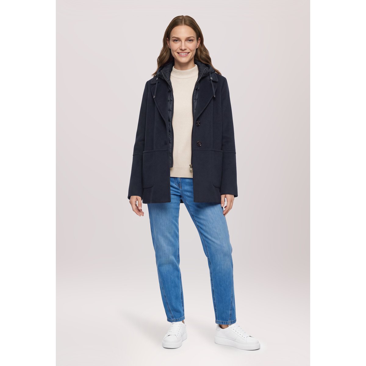 Veste d'hiver avec partie veste sans manches amovible night sky, GIL BRET