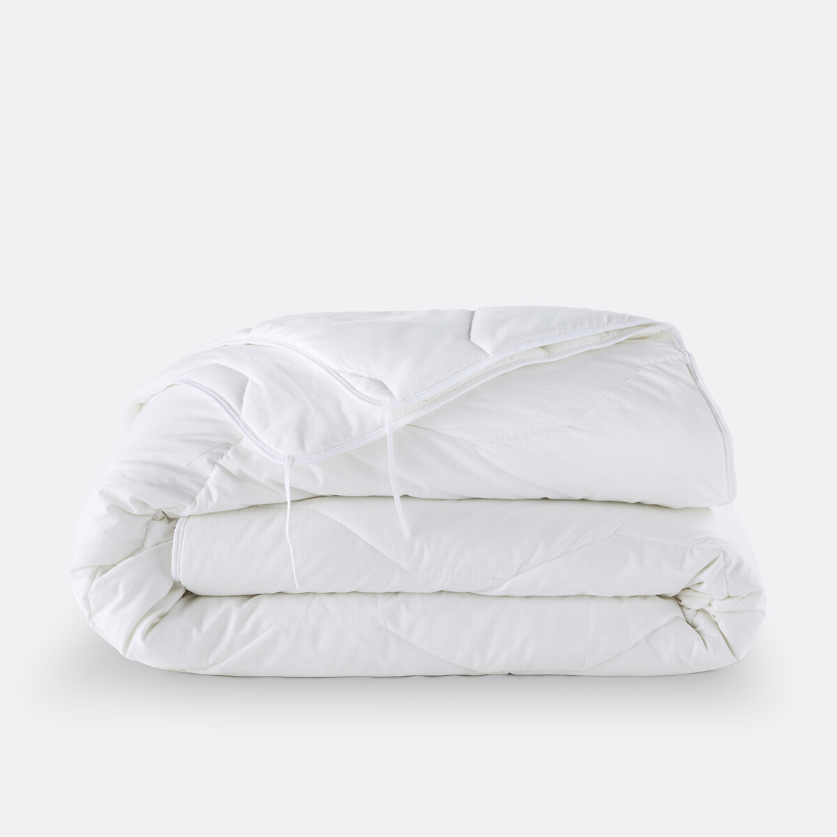 Couette 4 saisons coton bio anti-acarien blanc, LA REDOUTE INTERIEURS