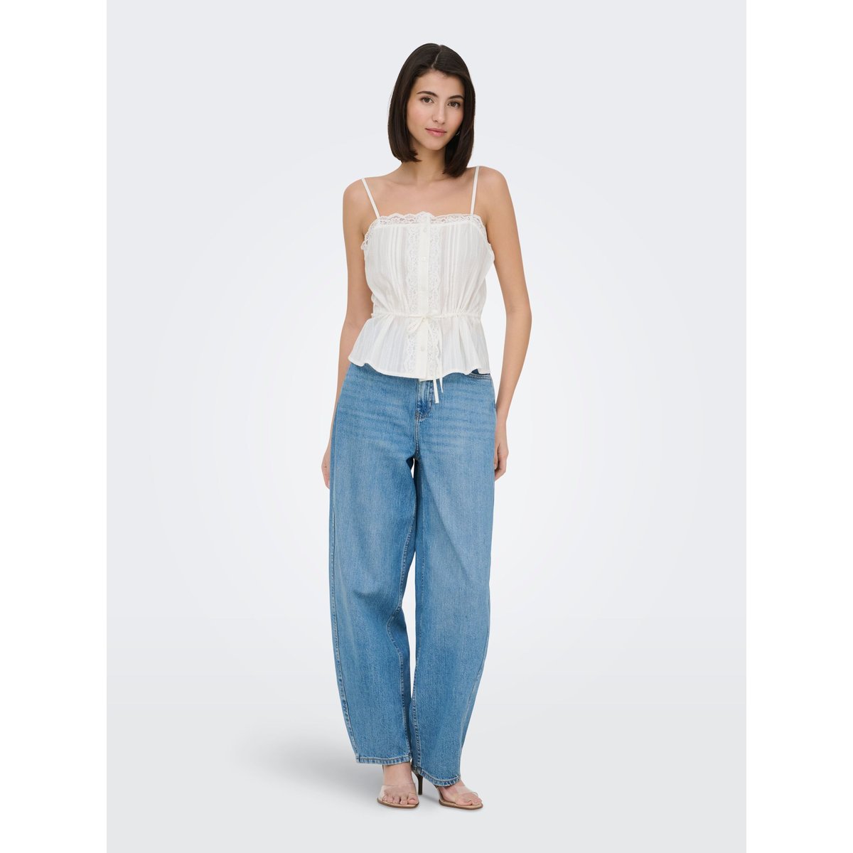 Top white, JDY