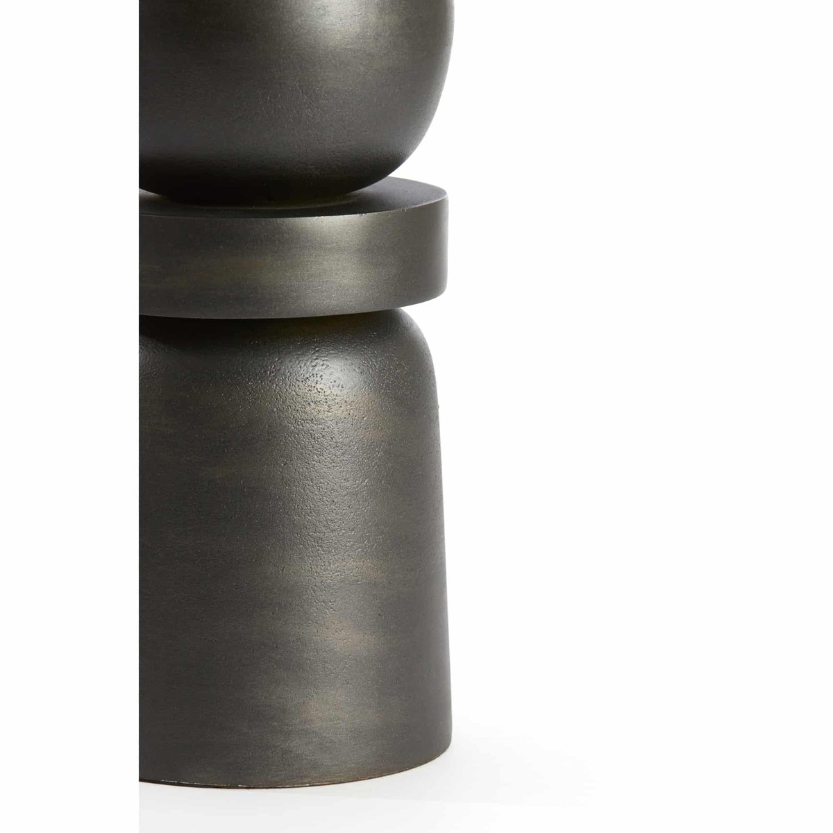Base De La Lampe Métal LABIS anthracite, LIGHT & LIVING 
