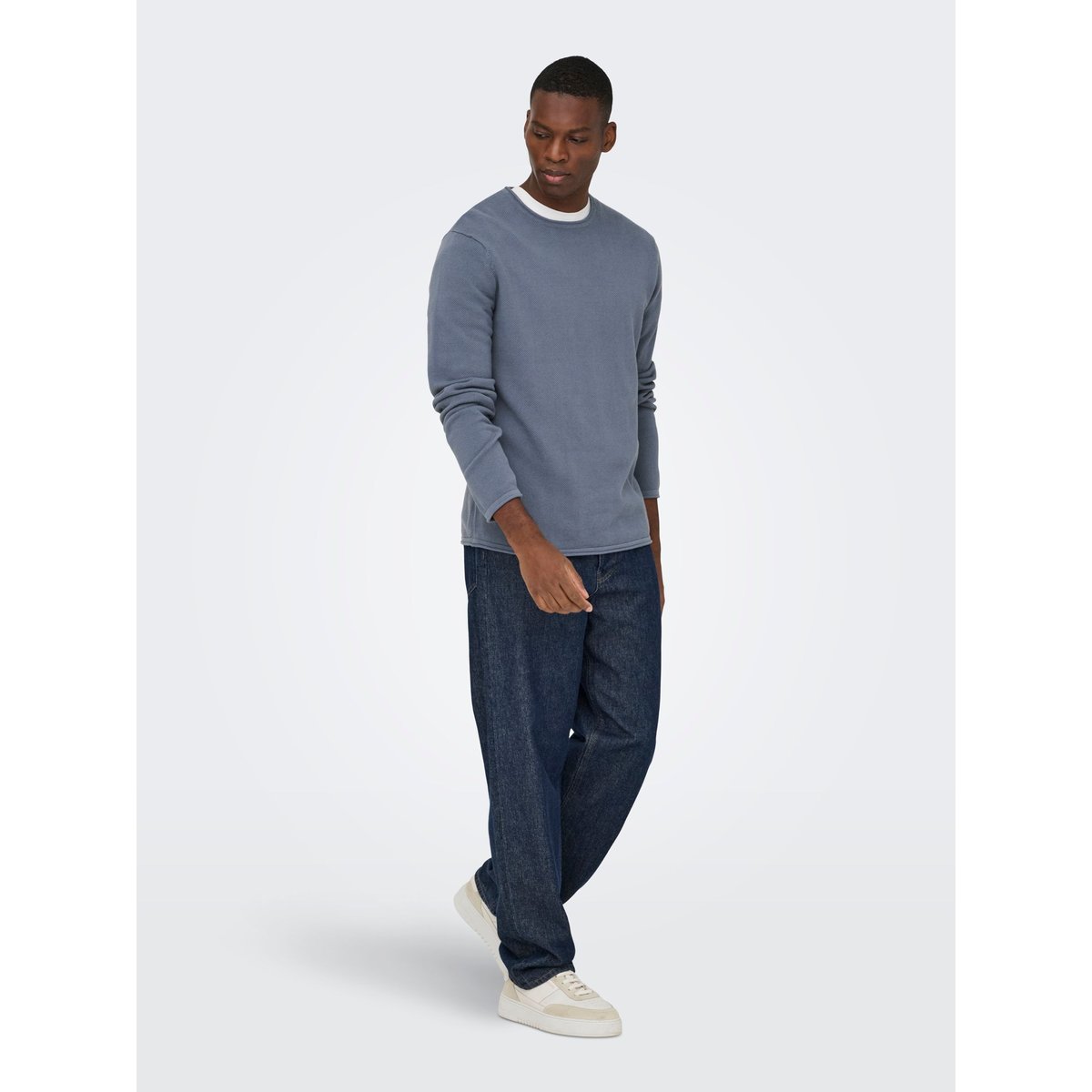 Pull En Maille flint stone, ONLY & SONS