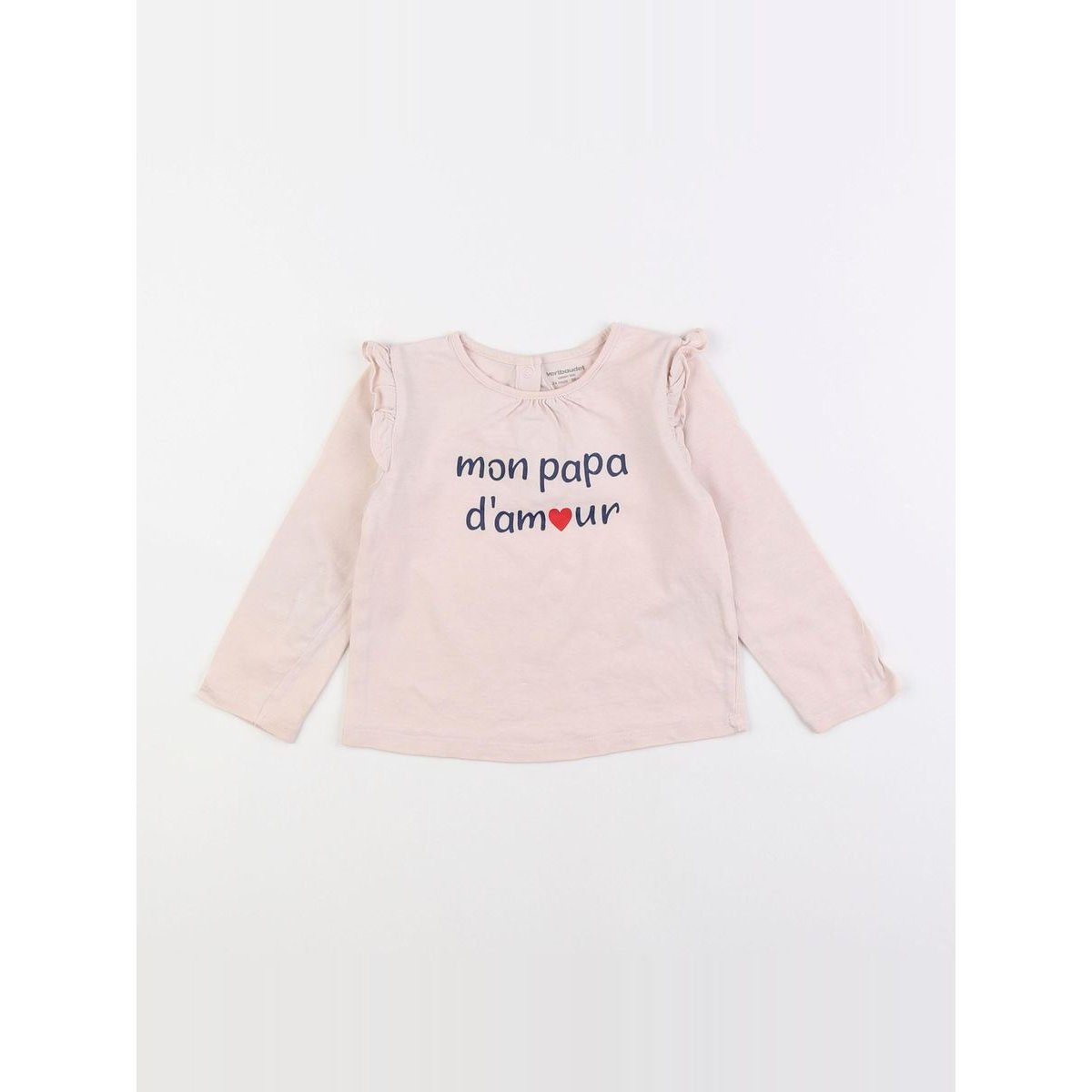 Tee-shirt - Bon état rose, VERTBAUDET