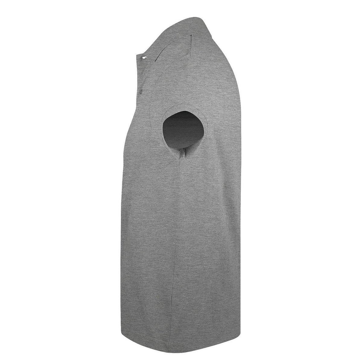 Polo manches courtes PRIME gris chiné, SOLS