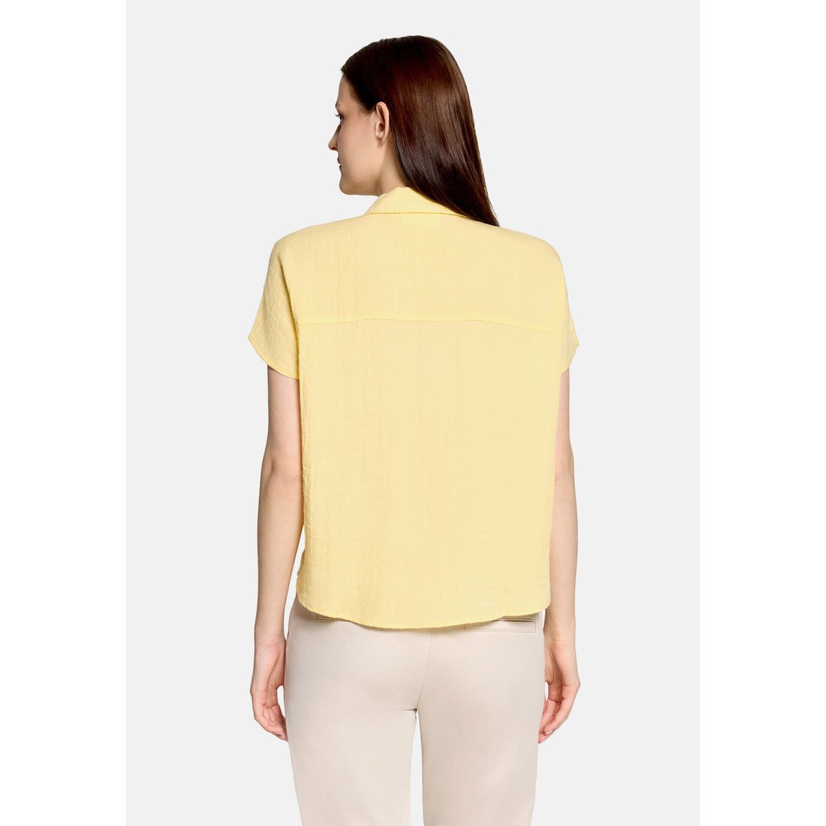 Chemisier oversize à poche-poitrine plaquée golden haze, CARTOON