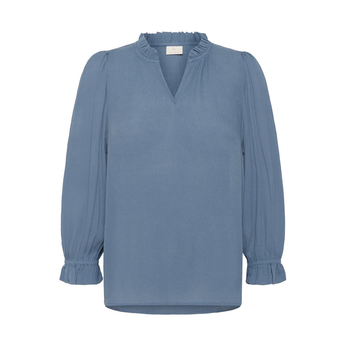 Blouse à manches longues bleu bering sea, KAFFE
