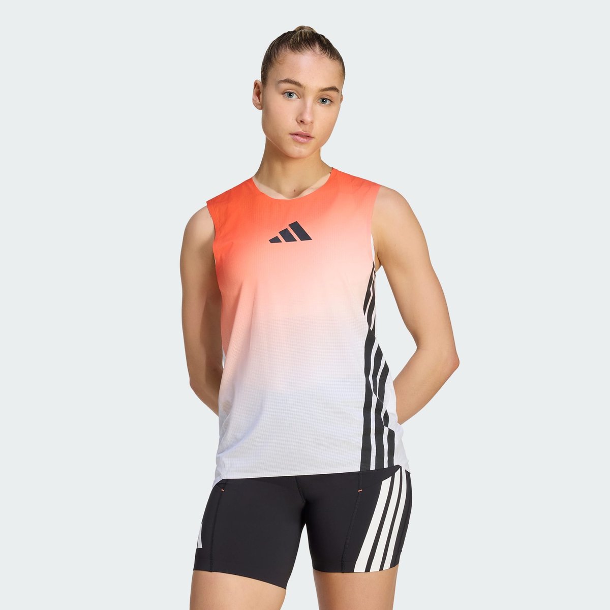 Débardeur Terrex Xperior Pro Débardeur Terrex Xperior Pro white / semi impact orange, adidas Performance