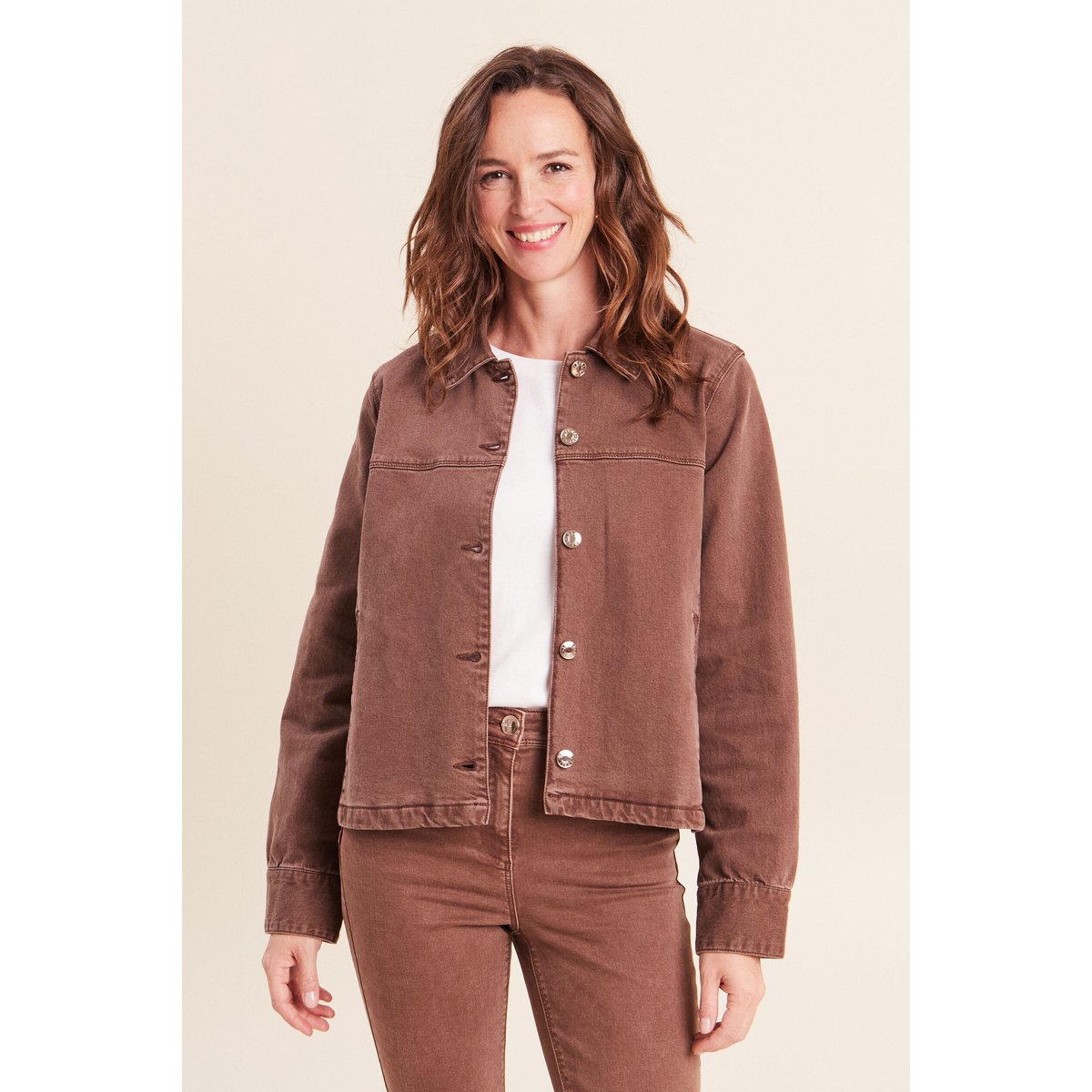 Veste ample marron, BREAL