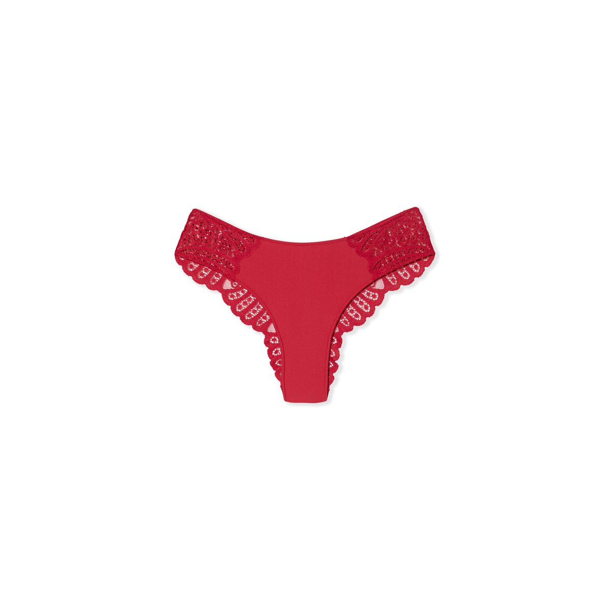 Hipster en dentelle ETREINTE rouge, ETAM