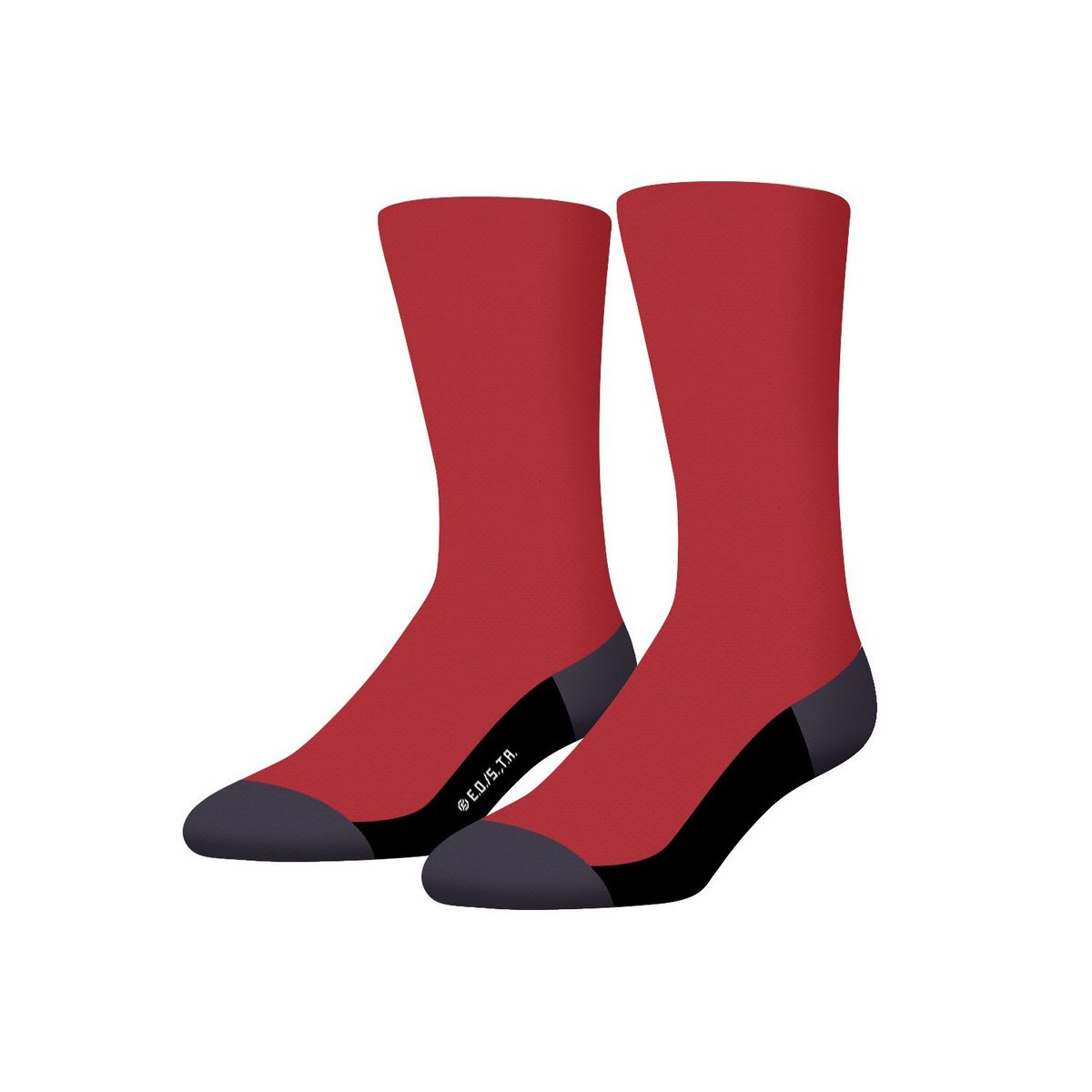 Lot De 4 Chaussette One Piece noir/gris/rouge/beige, FREEGUN