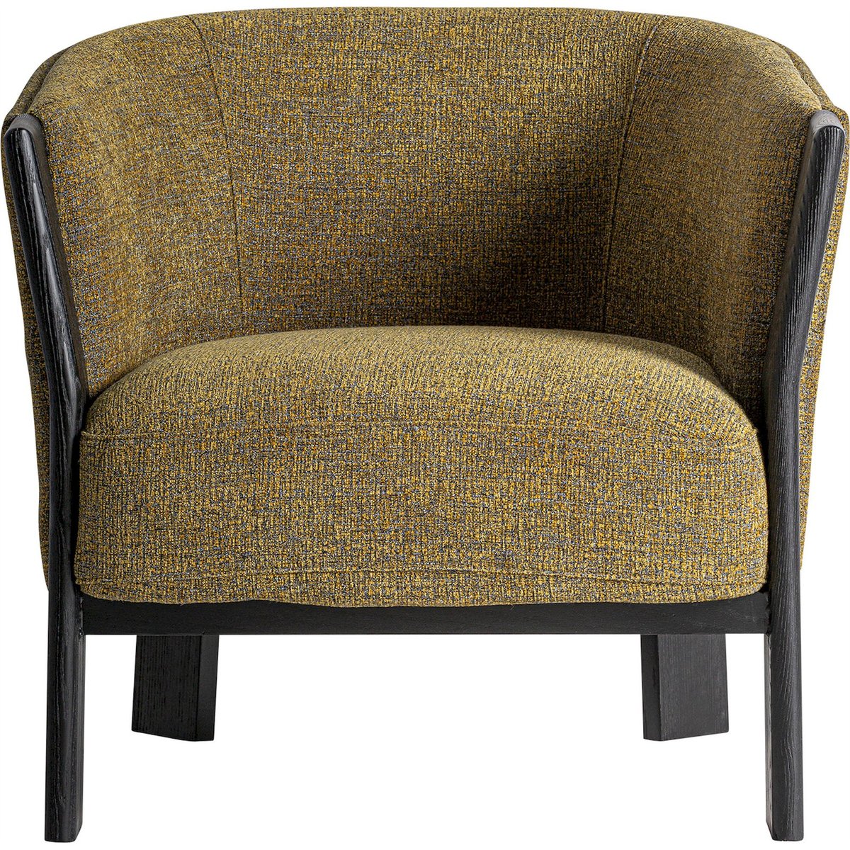 Fauteuil en chêne, Finition marbrée camel marbré chaleureux, RECOLLECTION