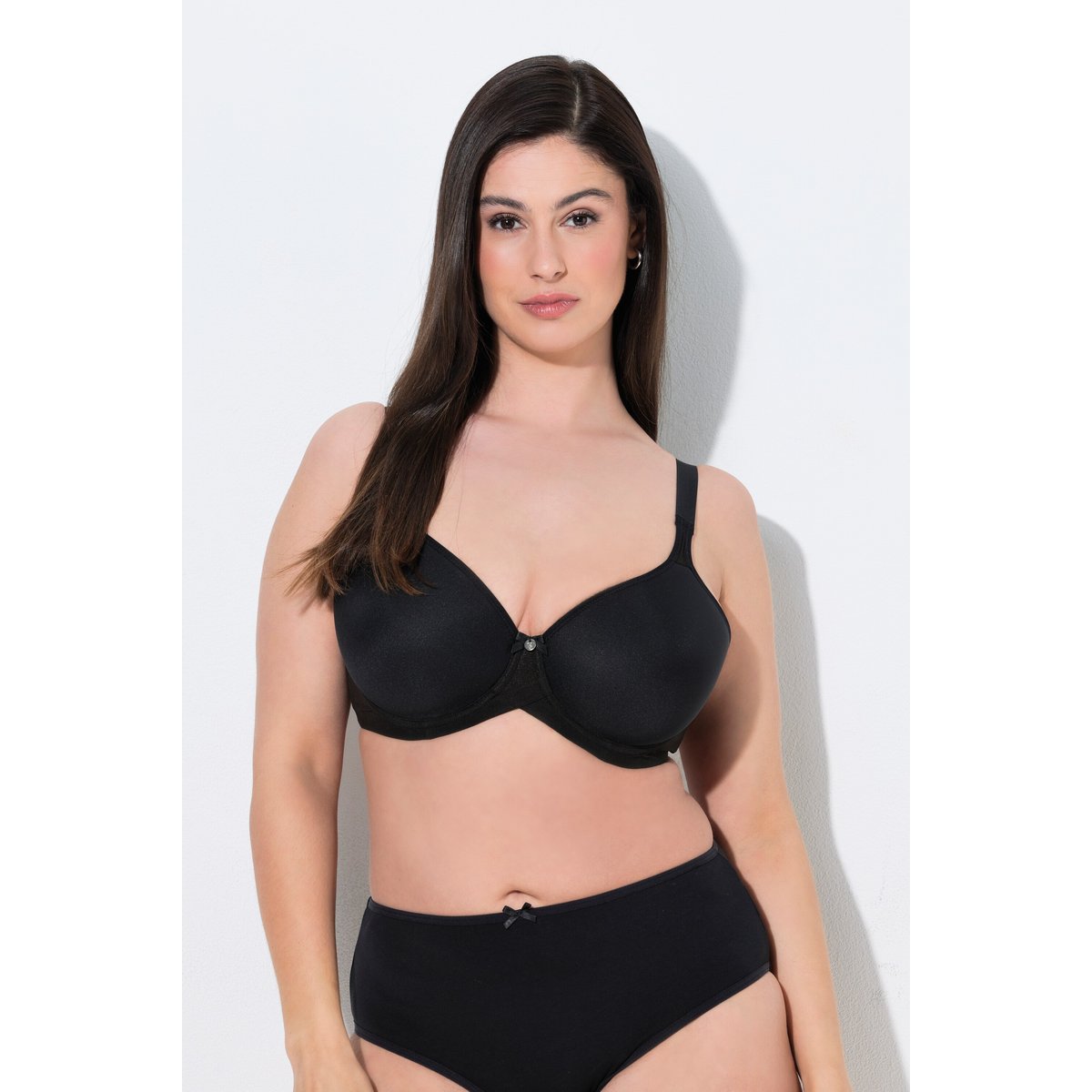 Soutien-gorge à armatures, bonnets Spacer noir, ULLA POPKEN