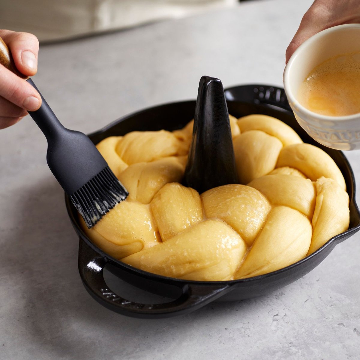 Sets d'ustensiles de cuisine, 10-pcs, Silicone noir mat, STAUB