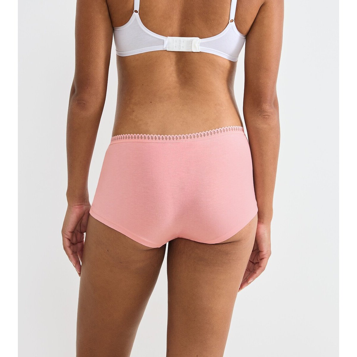 Lot de 3 boxers en coton Go Crush rose + rose clair + imprimé rose, SLOGGI