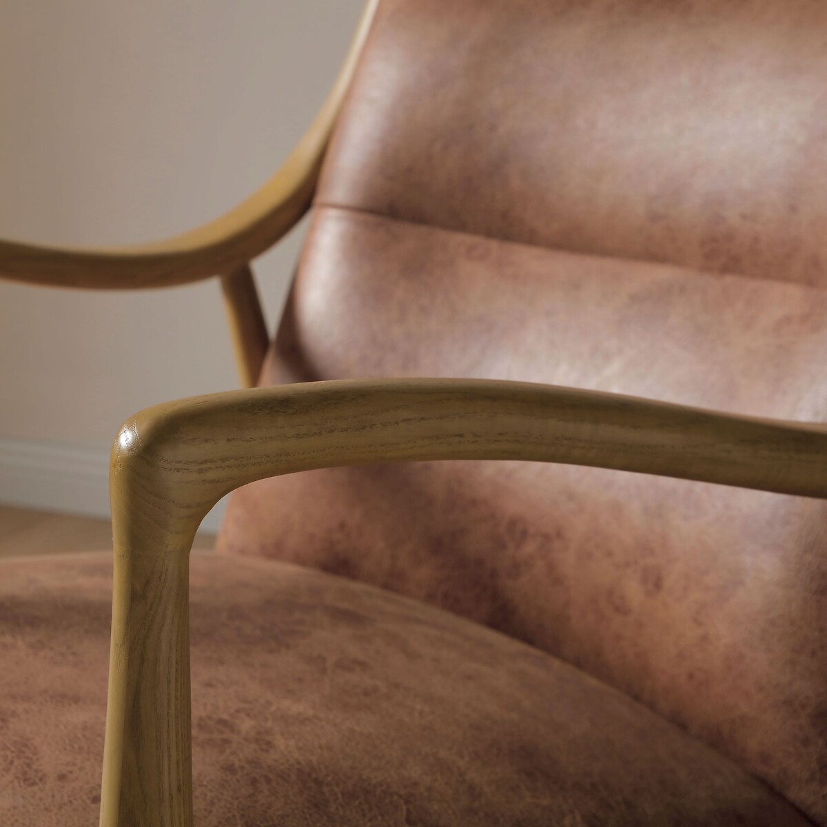 Tristen Vintage Leather Armchair tan, ÉDITÉ