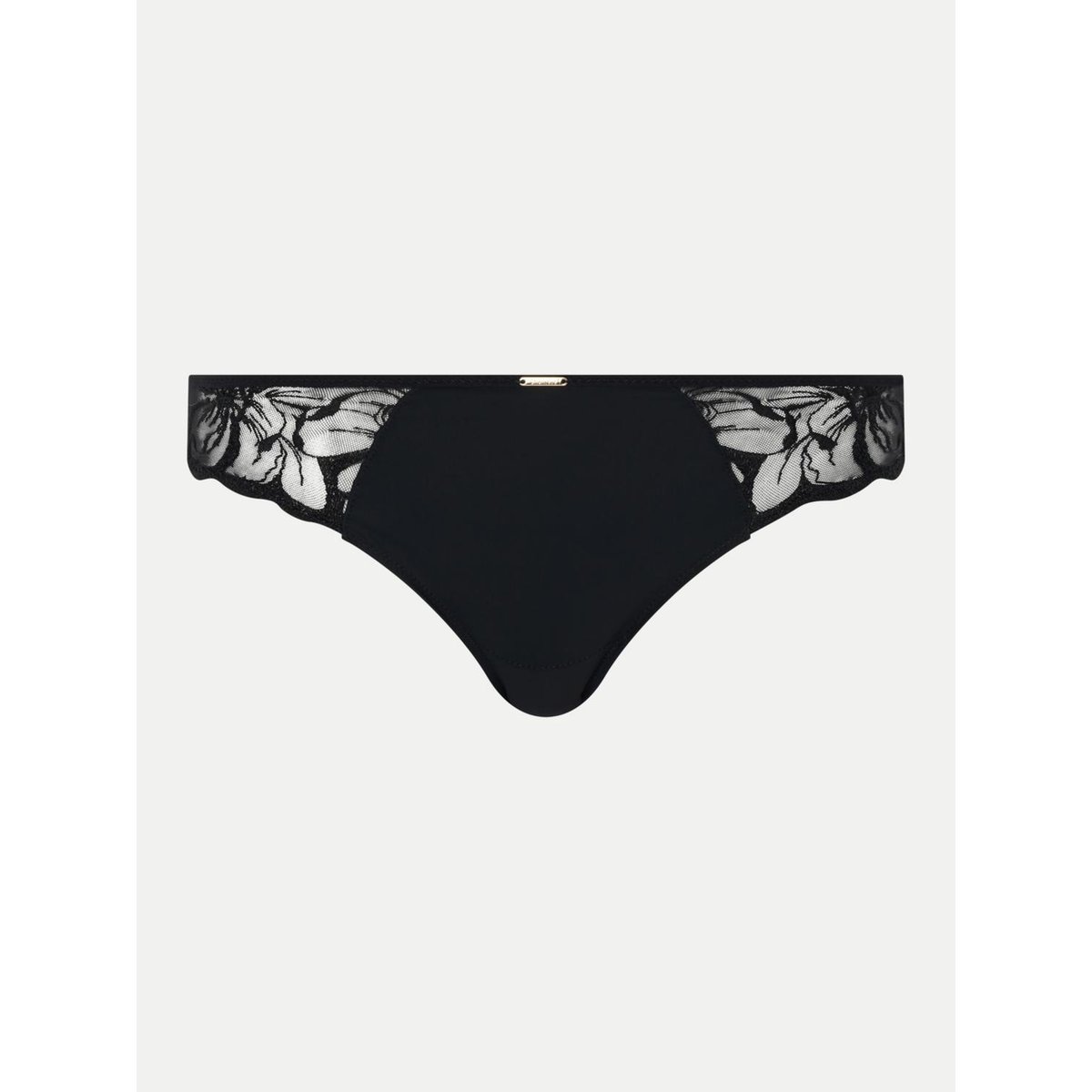 Slip FLEURS noir, CHANTELLE