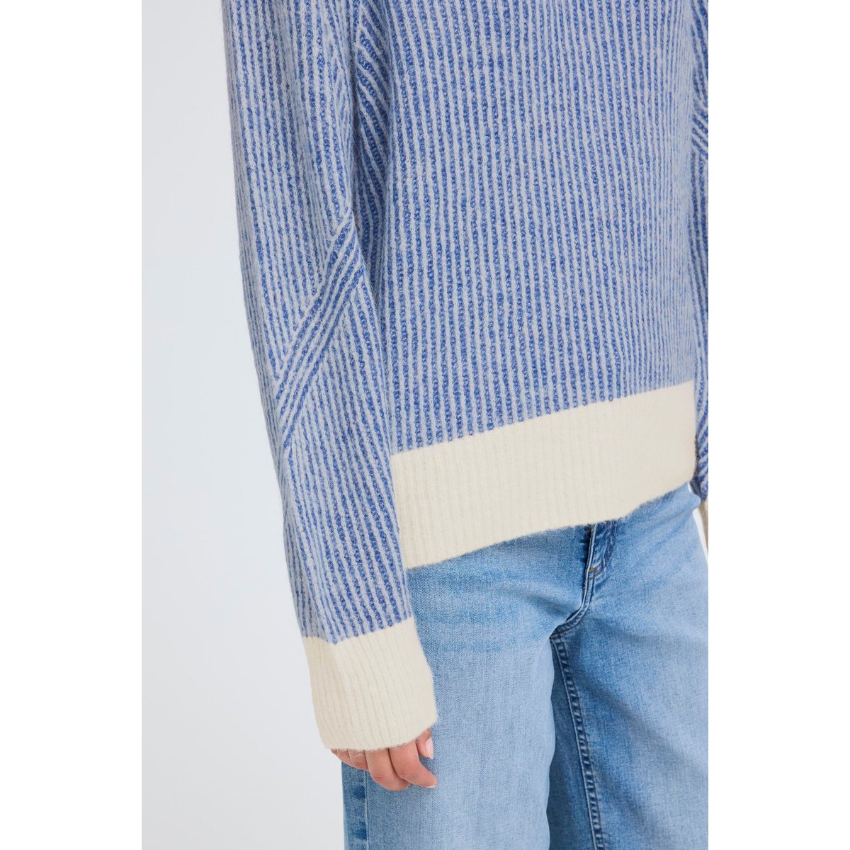 Long sleeve bleu true blue, ICHI