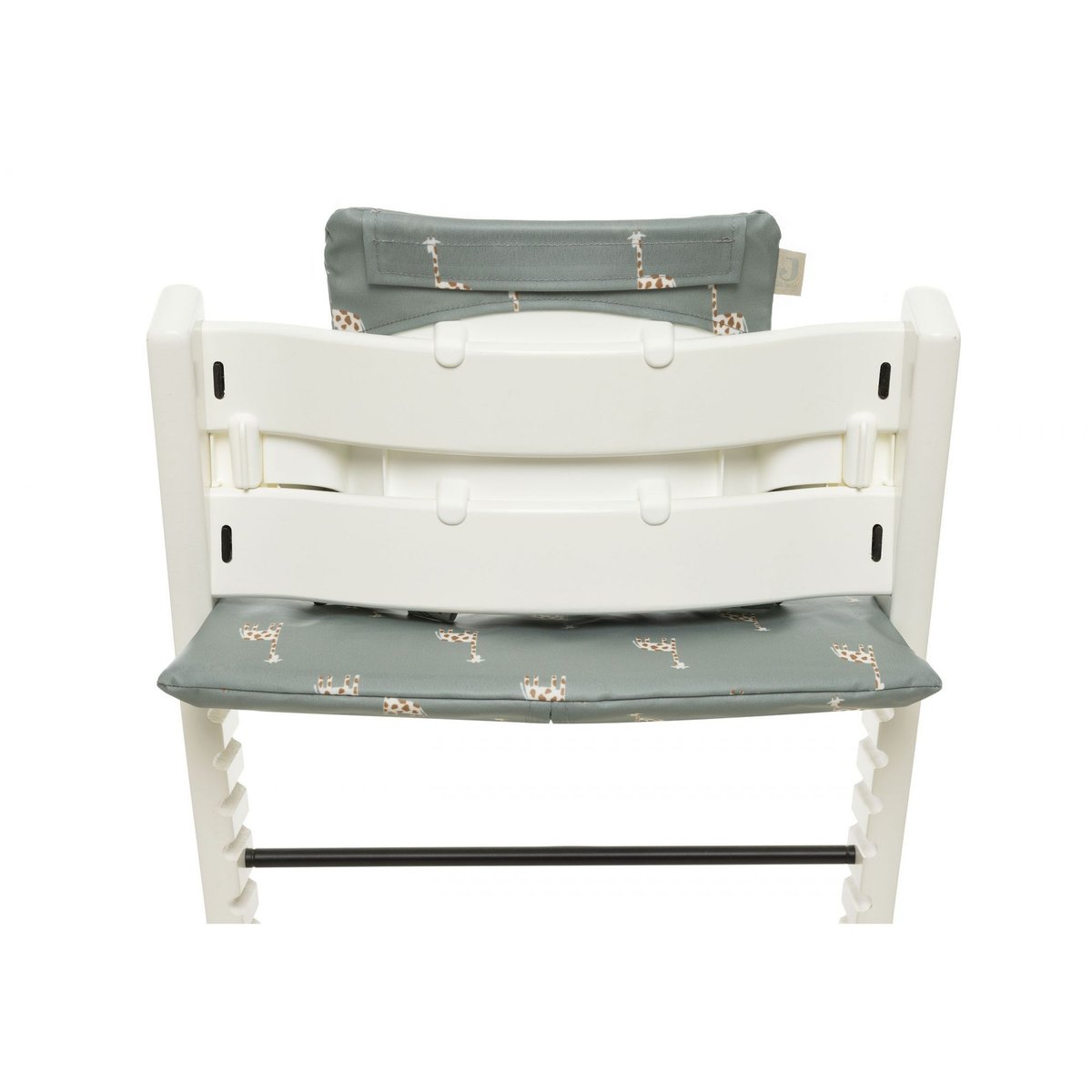 Assise pour chaise haute Stokke vert, beige, JOLLEIN