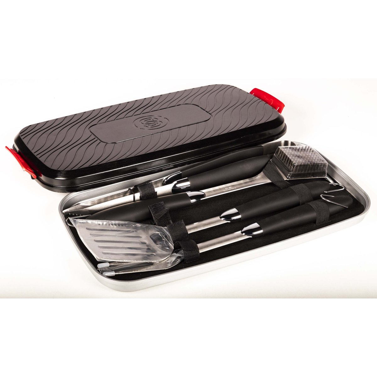 Pack Barbecue charbon vertical, Raymond, RAYMOND noir, rouge, noir, SOMAGIC
