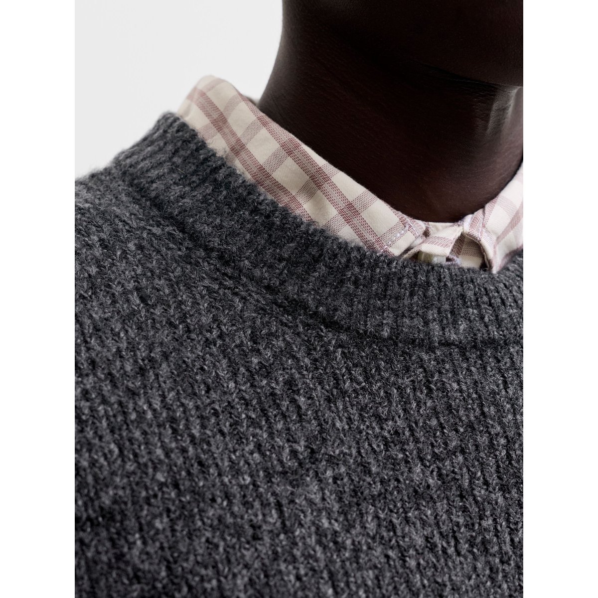Pull En Maille noire - black, JACK & JONES