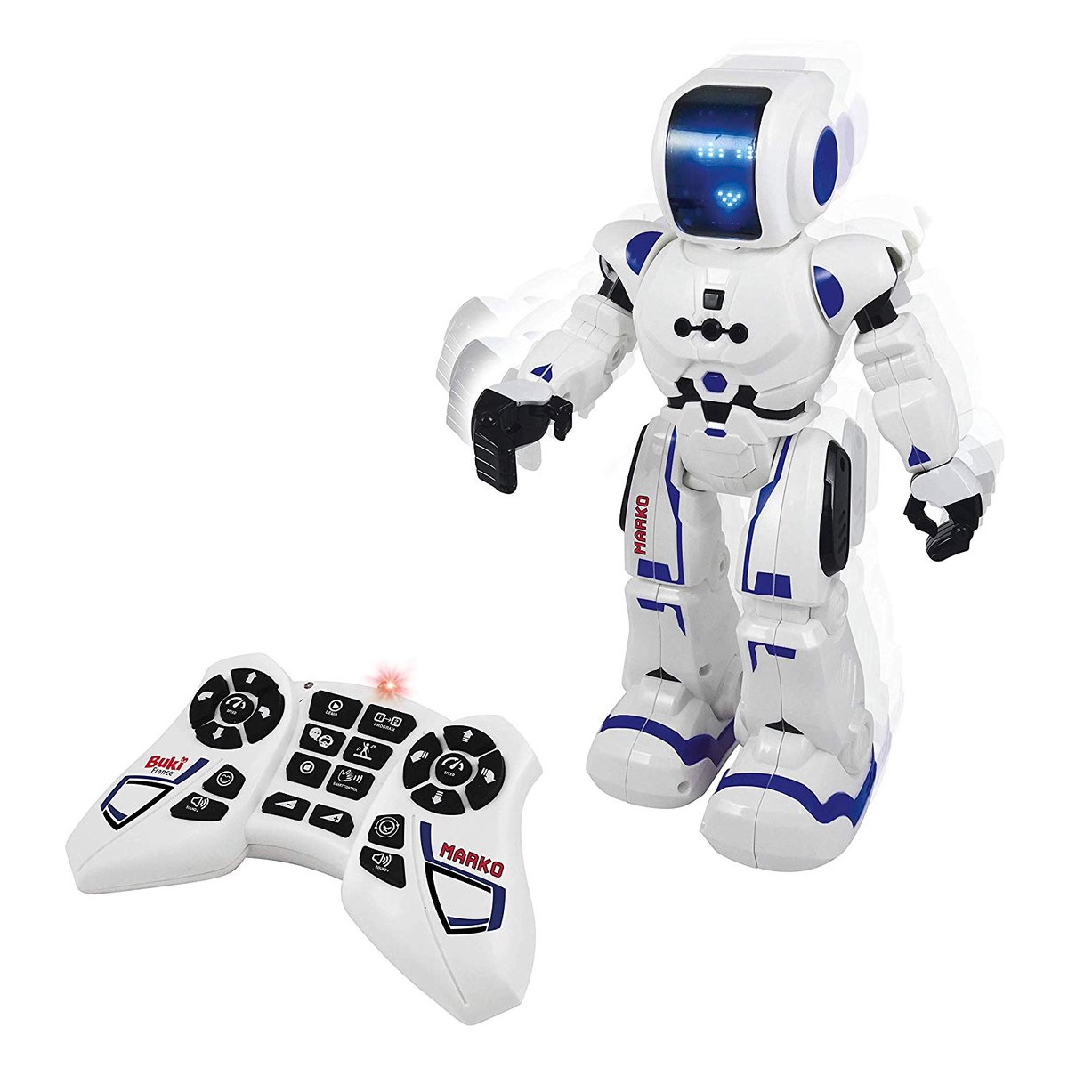 Robot Marko blanc, BUKI FRANCE
