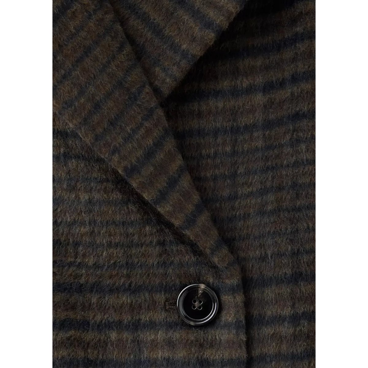 Manteau à carreaux laine mélangée chocolat, MANGO TEEN