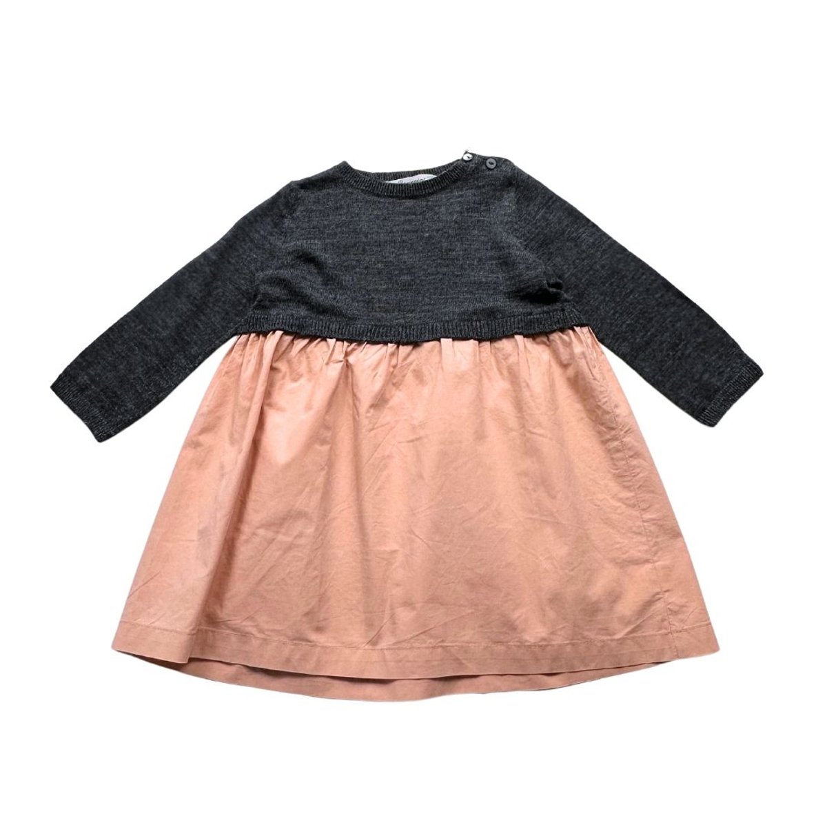 Robe bébé - Très bon état gris, BONPOINT