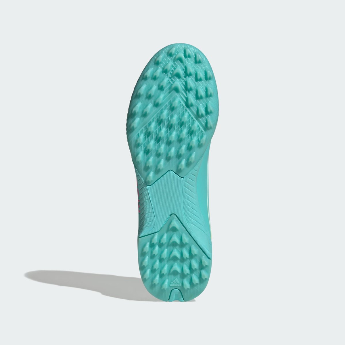 Chaussure De Football Enfants F50 Messi League Turf Chaussure De Football Enfants F50 Messi League Turf cloud white / lucid pink / flash aqua, adidas Performance