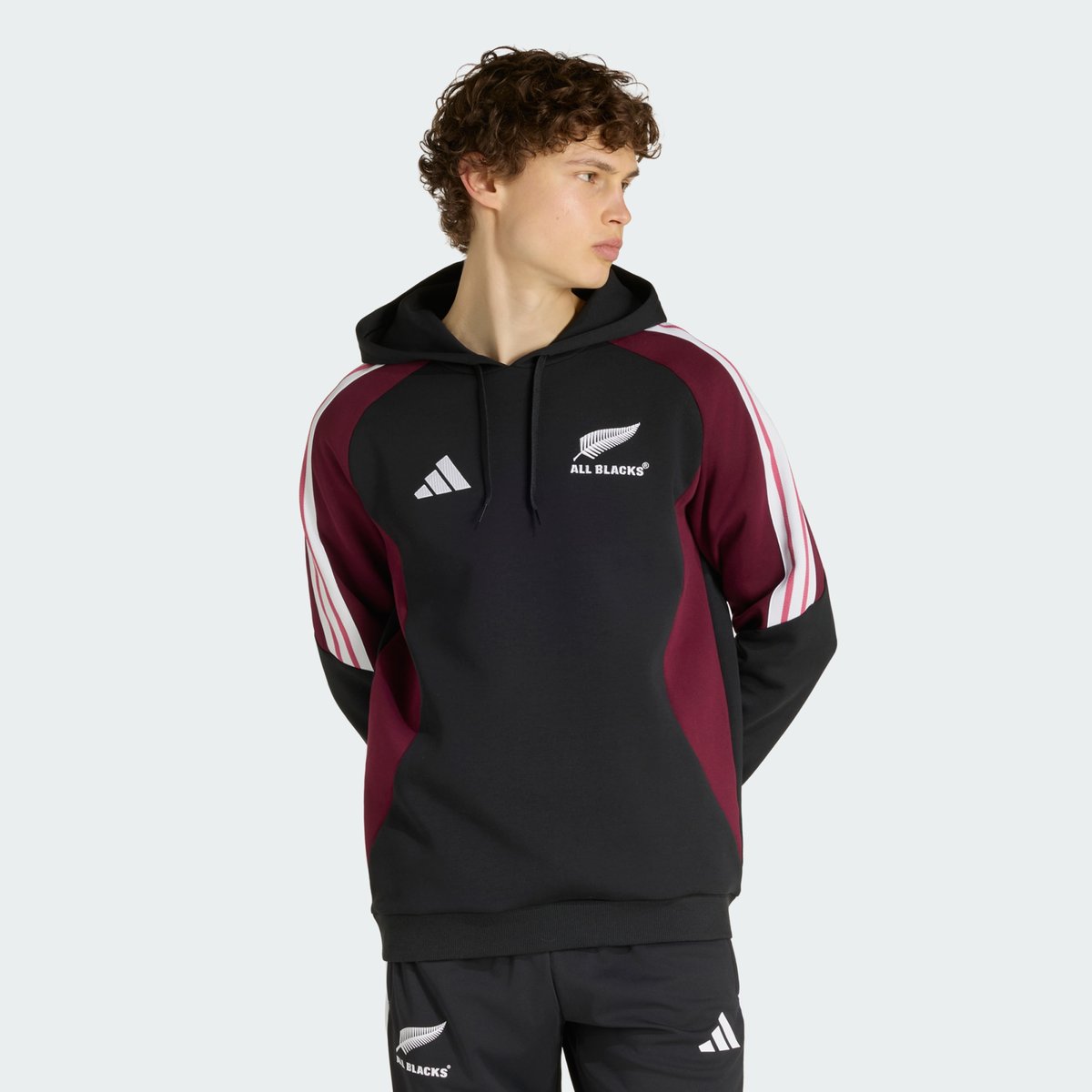 Sweat-Shirt À Capuche All Blacks Sweat-Shirt À Capuche All Blacks all black / maroon, adidas Performance