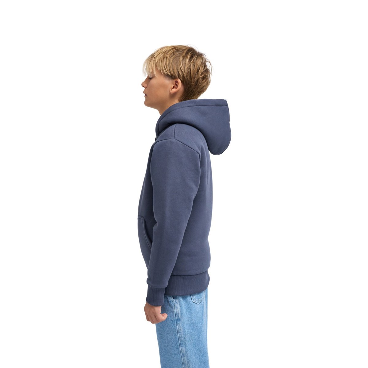 Sweat à capuche zippé ARCH SHERPA noir ombre blue, BILLABONG