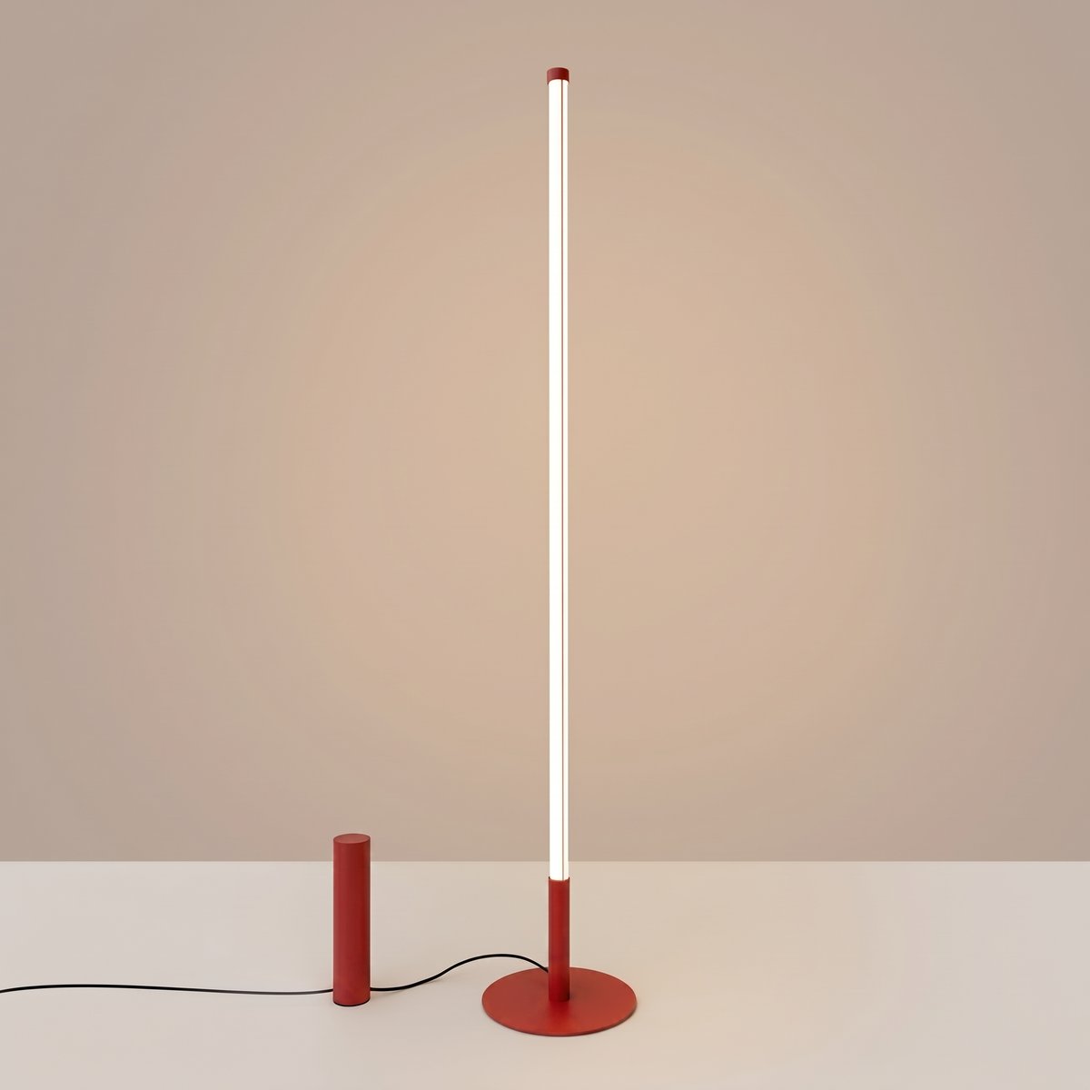 Lampadaire Rouge LED 1 Trang rouge, EDEN