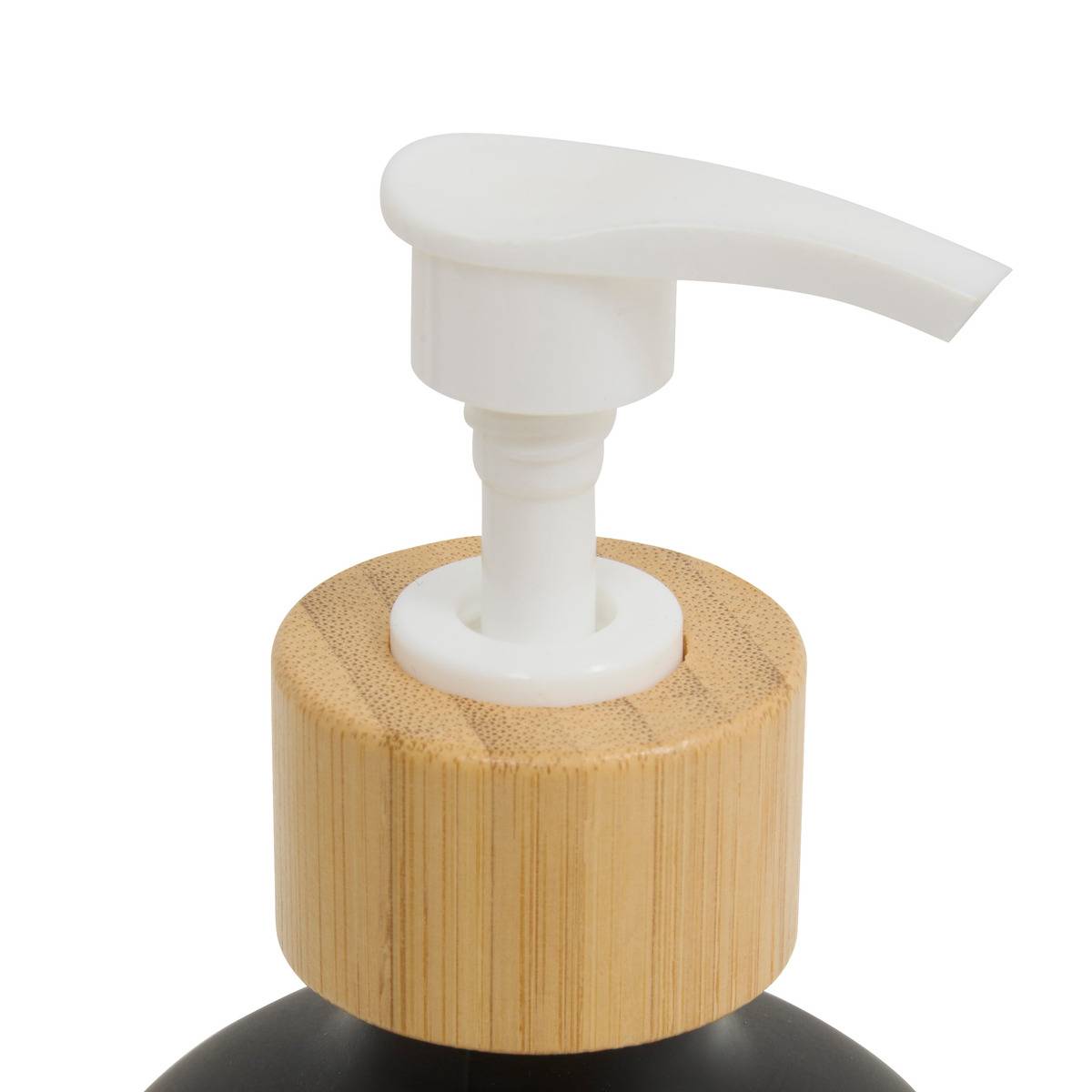 Lot de 3 distributeurs de savon 500 ml avec plateau bambou multicolore, 5FIVE SIMPLY SMART