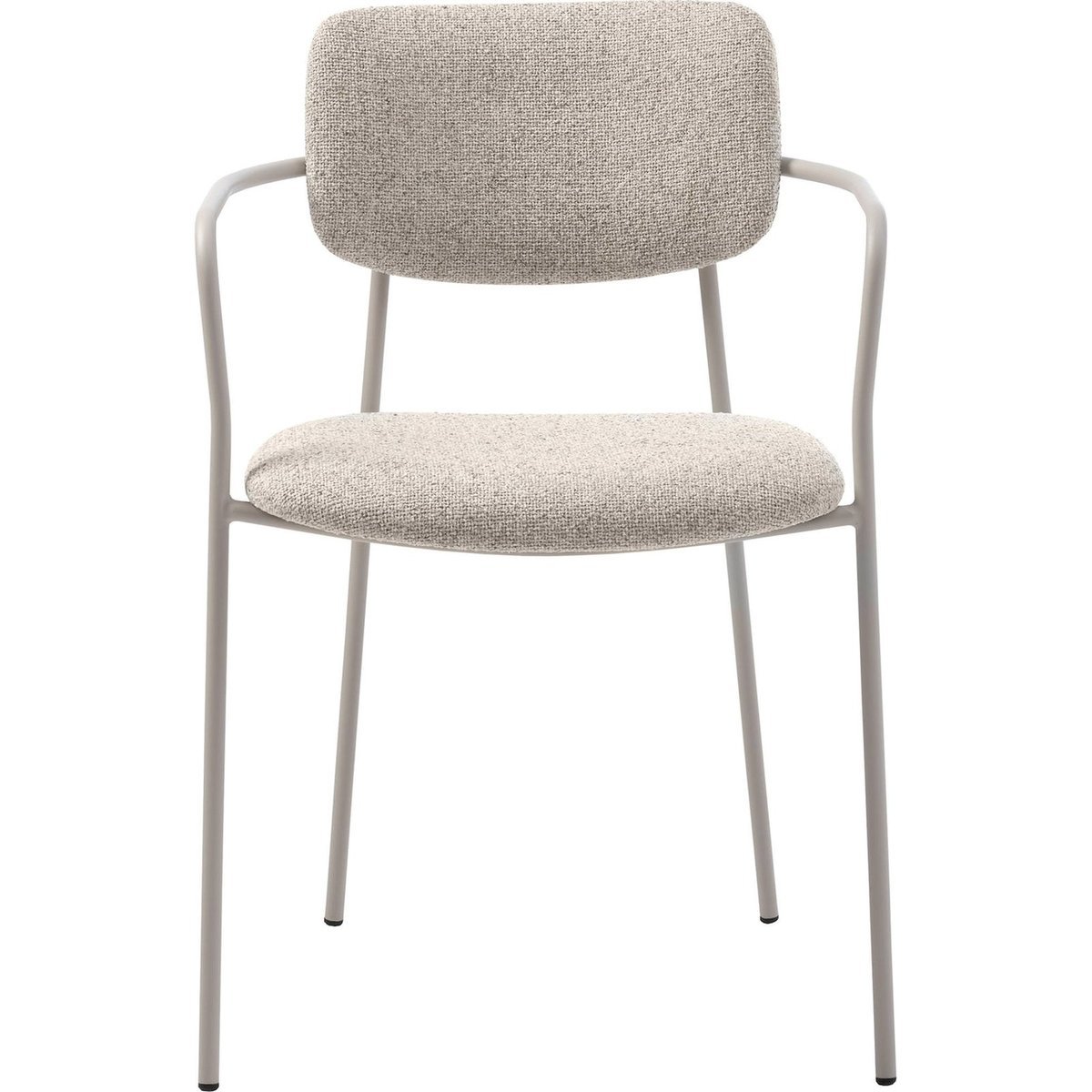 Chaise tapissée collection ZAMA beige clair, RECOLLECTION