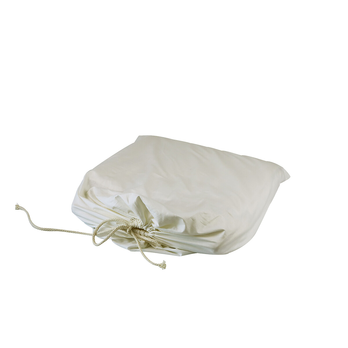 2 Moletons en coton bio pour lits bébé beige clair, EUROPE & NATURE