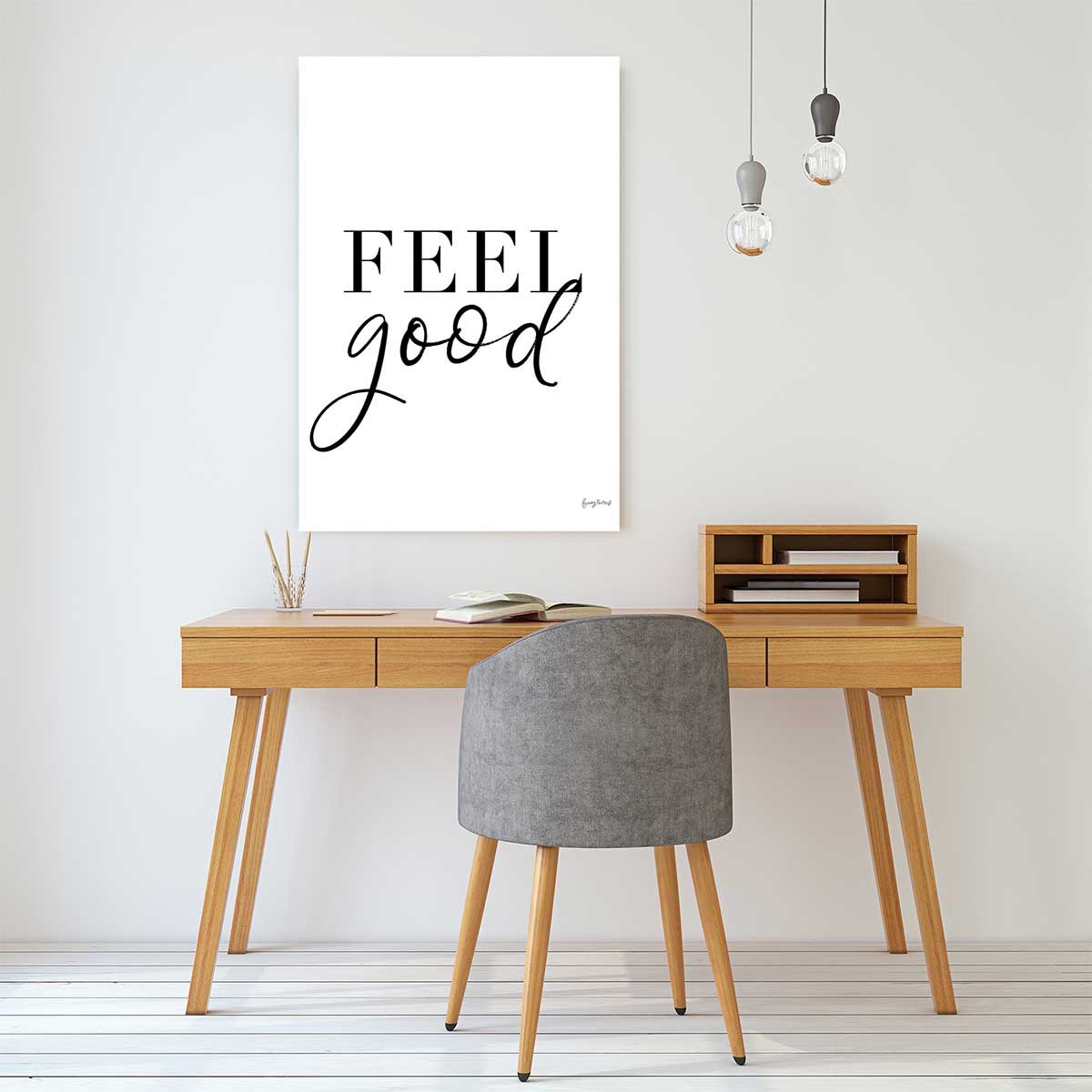 Tableau feel good tableau alu dibond, HEXOA