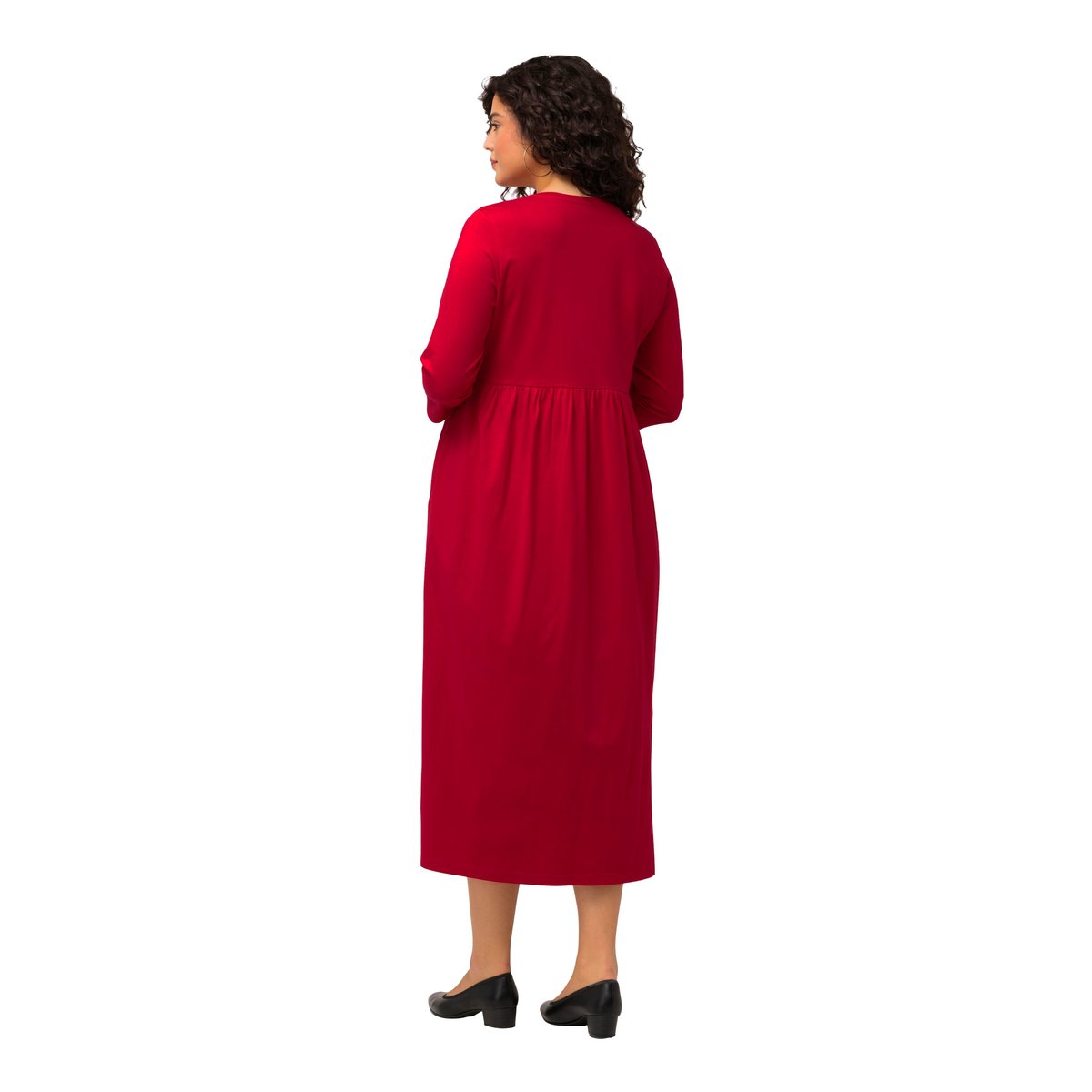 Robe en jersey avec poches, couture empire salsa, ULLA POPKEN