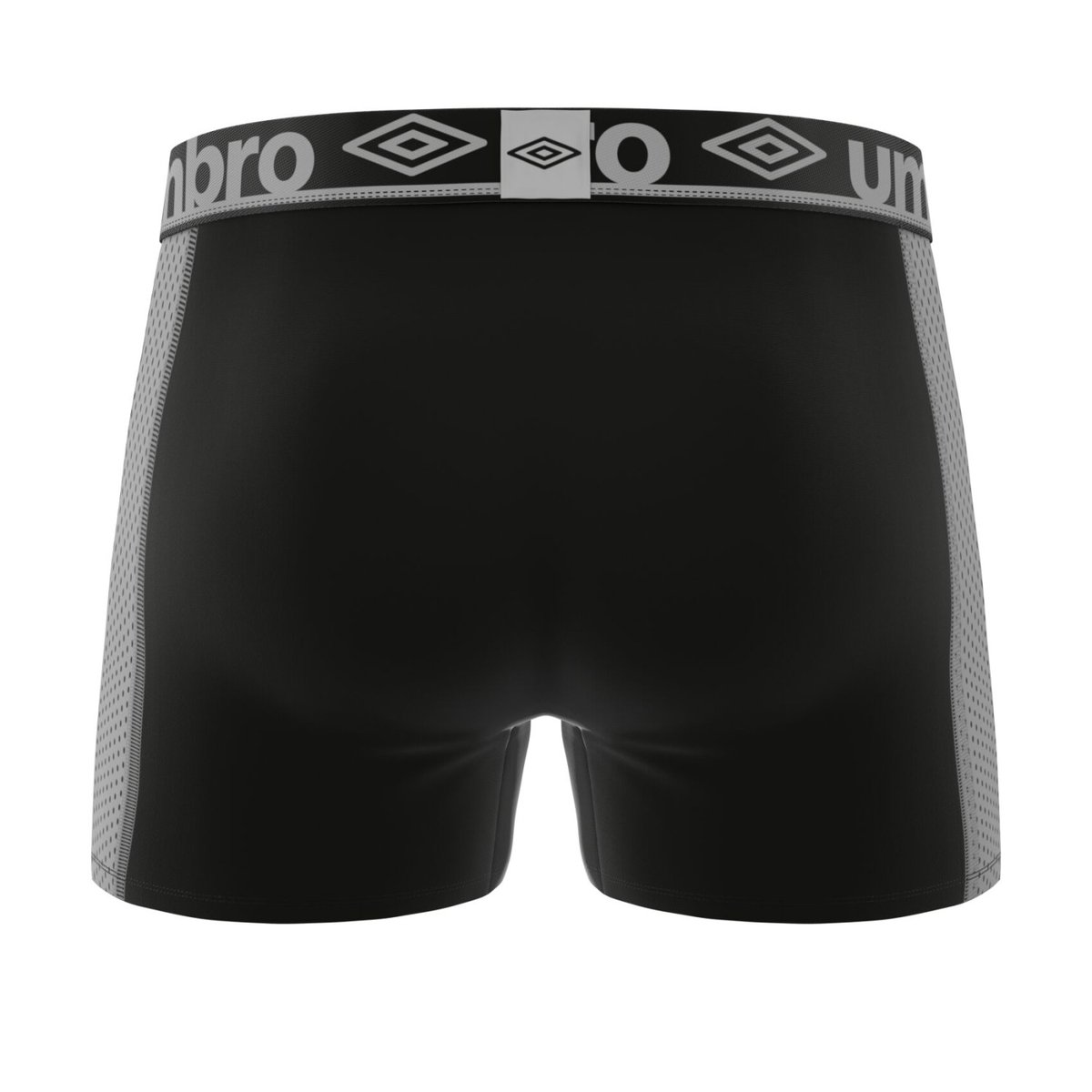 Lot De 3 Boxers Microfibre kaki/orange/noir/beu foncé/jaune/gris, UMBRO