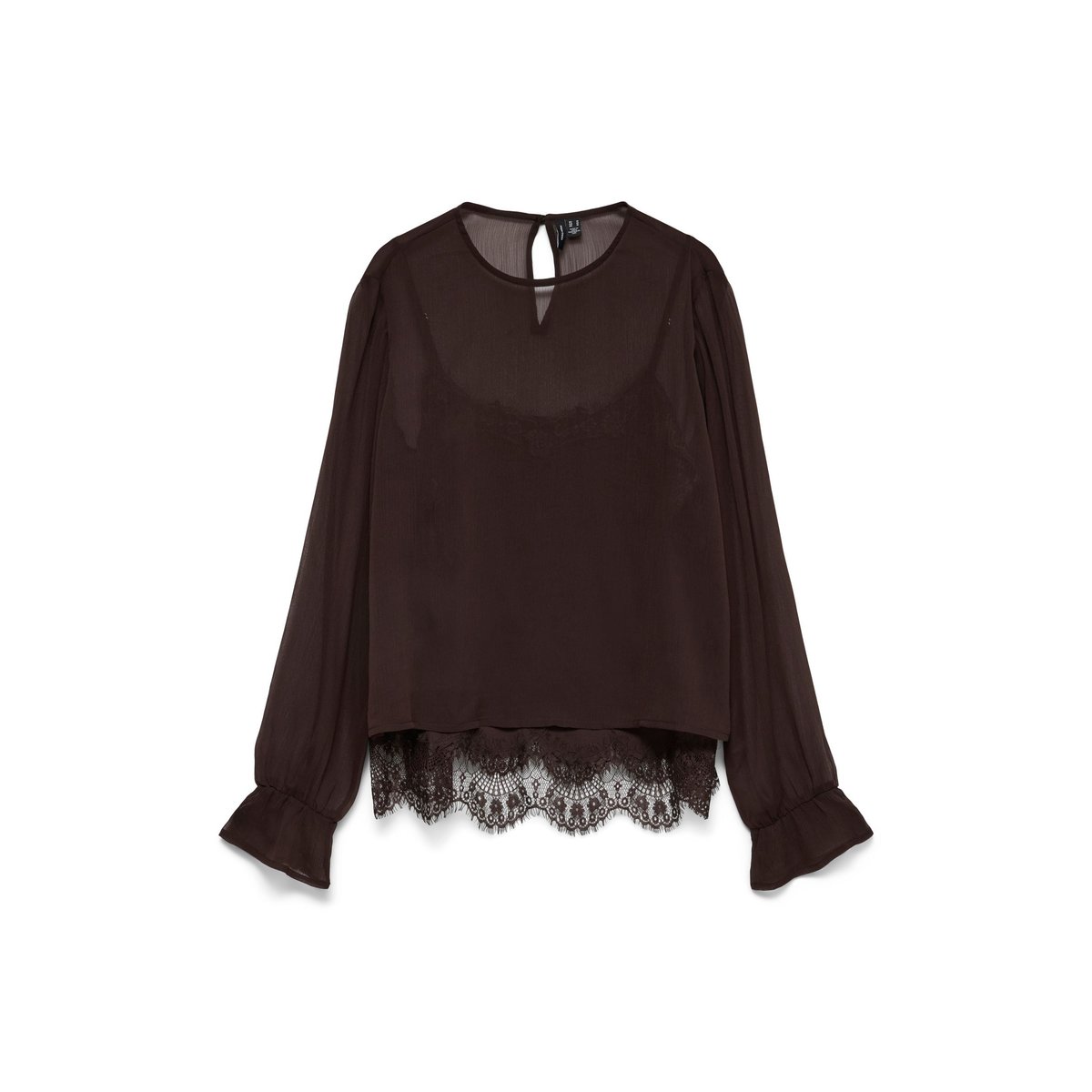 Blouse chocolate torte, VERO MODA