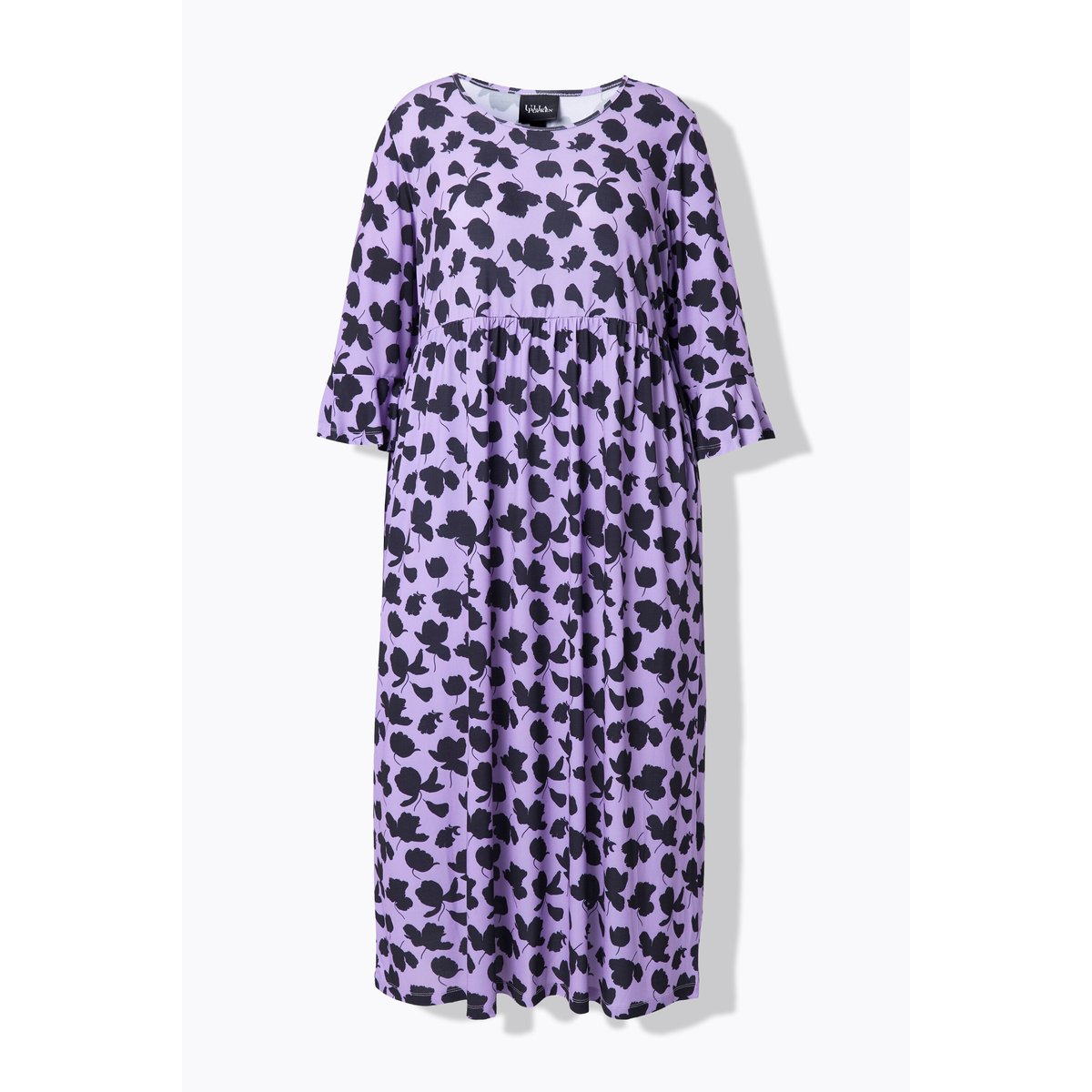 Robe en jersey coupe évasée violet, ULLA POPKEN