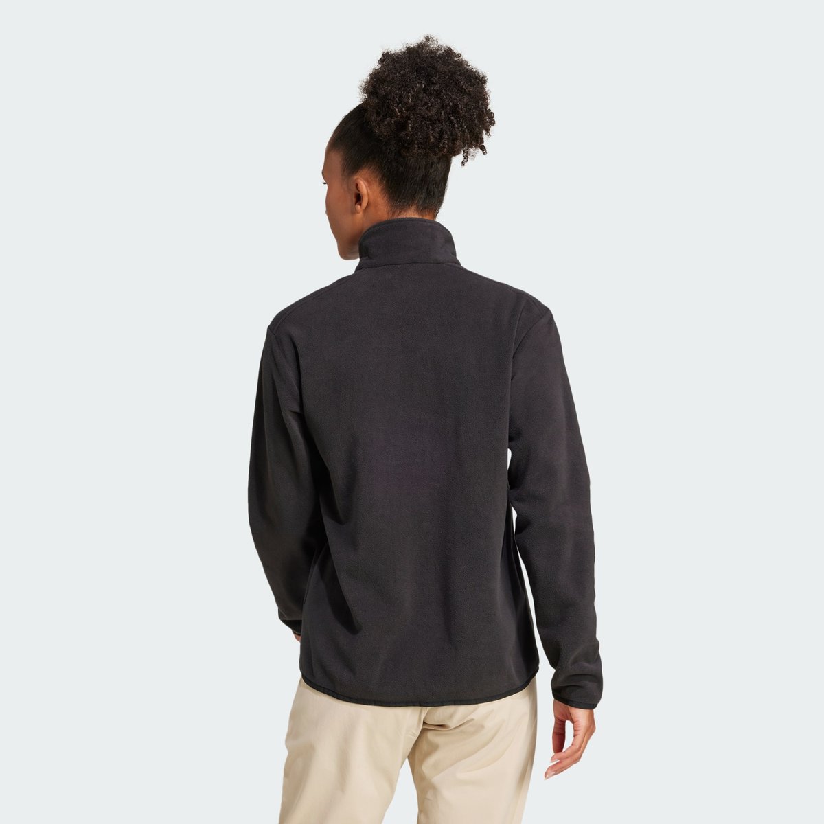 Veste Molleton Demi-Zip Multi Essentials black, adidas Performance