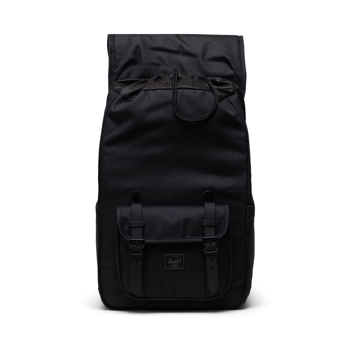 Sac à dos en matières recyclées LITTLE AMERICA MID 21L noir, HERSCHEL