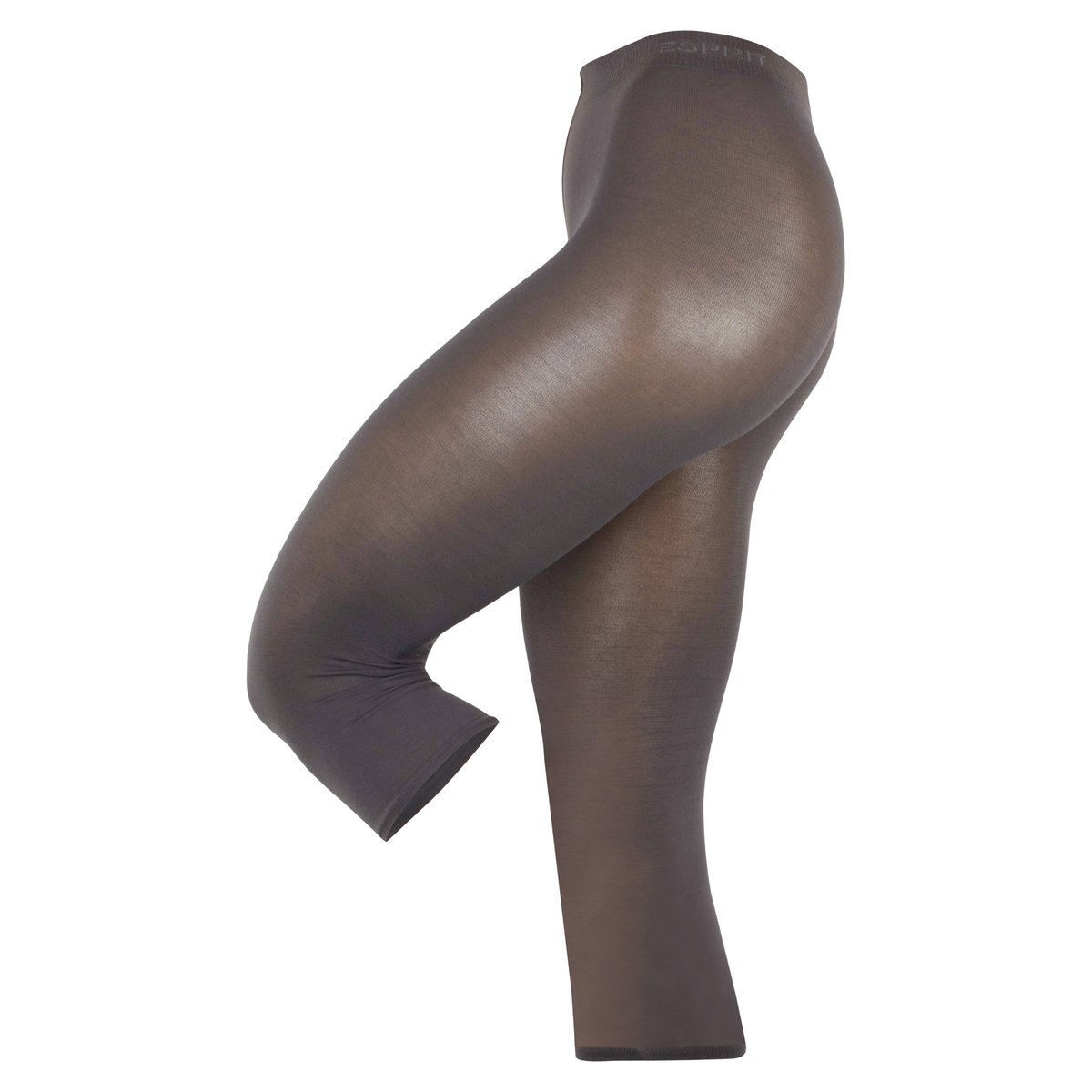 Legging Cotton Capri Opaque gris, ESPRIT