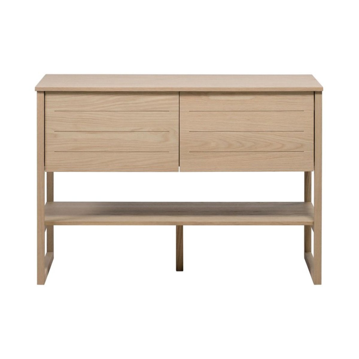 Double vasque 120cm chêne vasques rondes robinets miroir ATOLL couleur unique, MOB IN