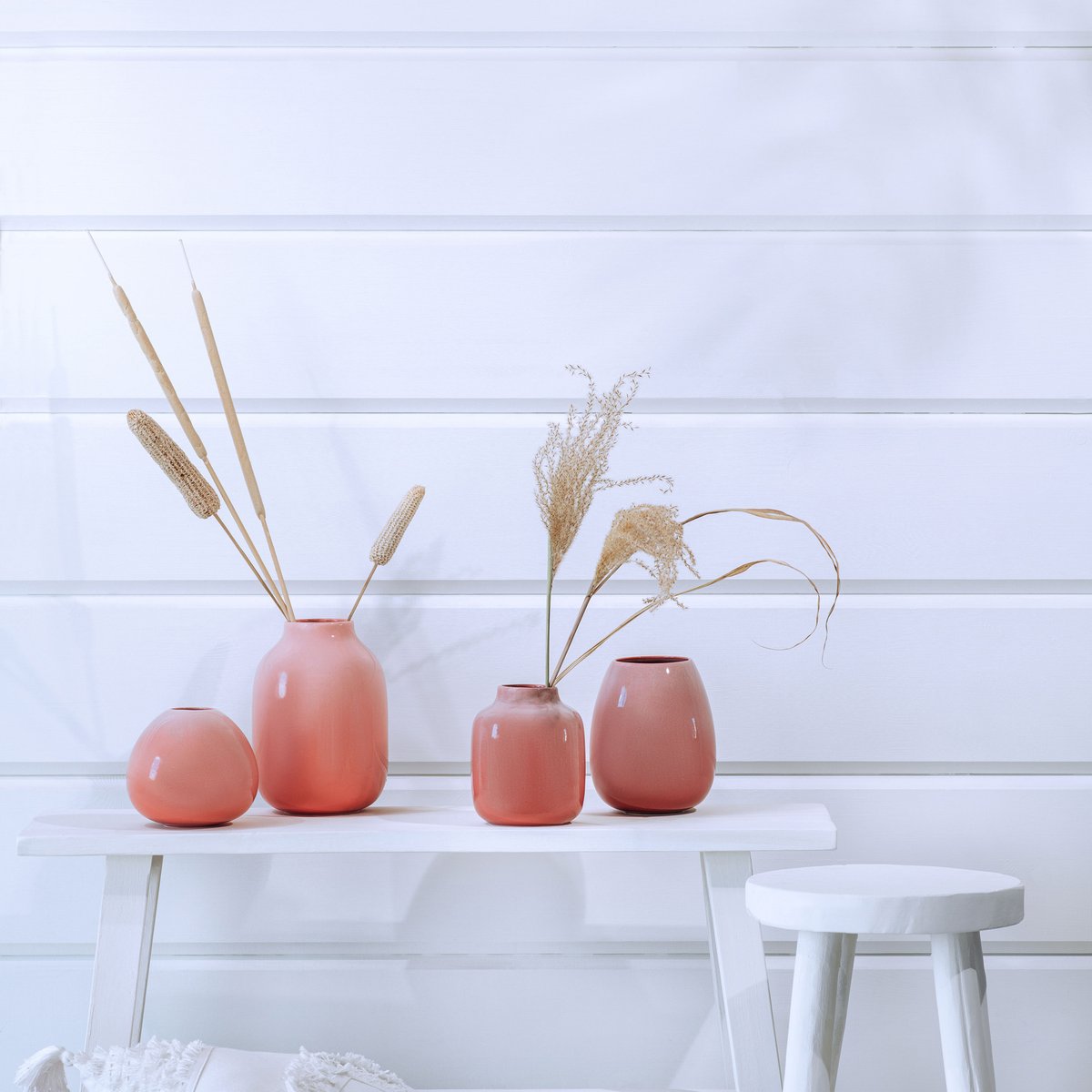 Vase Nek Grand PERLEMOR rose pâle, LIKE. BY VILLEROY & BOCH