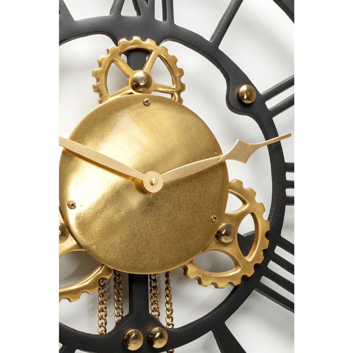Horloge murale, CLOCKWORK or, KARE DESIGN
