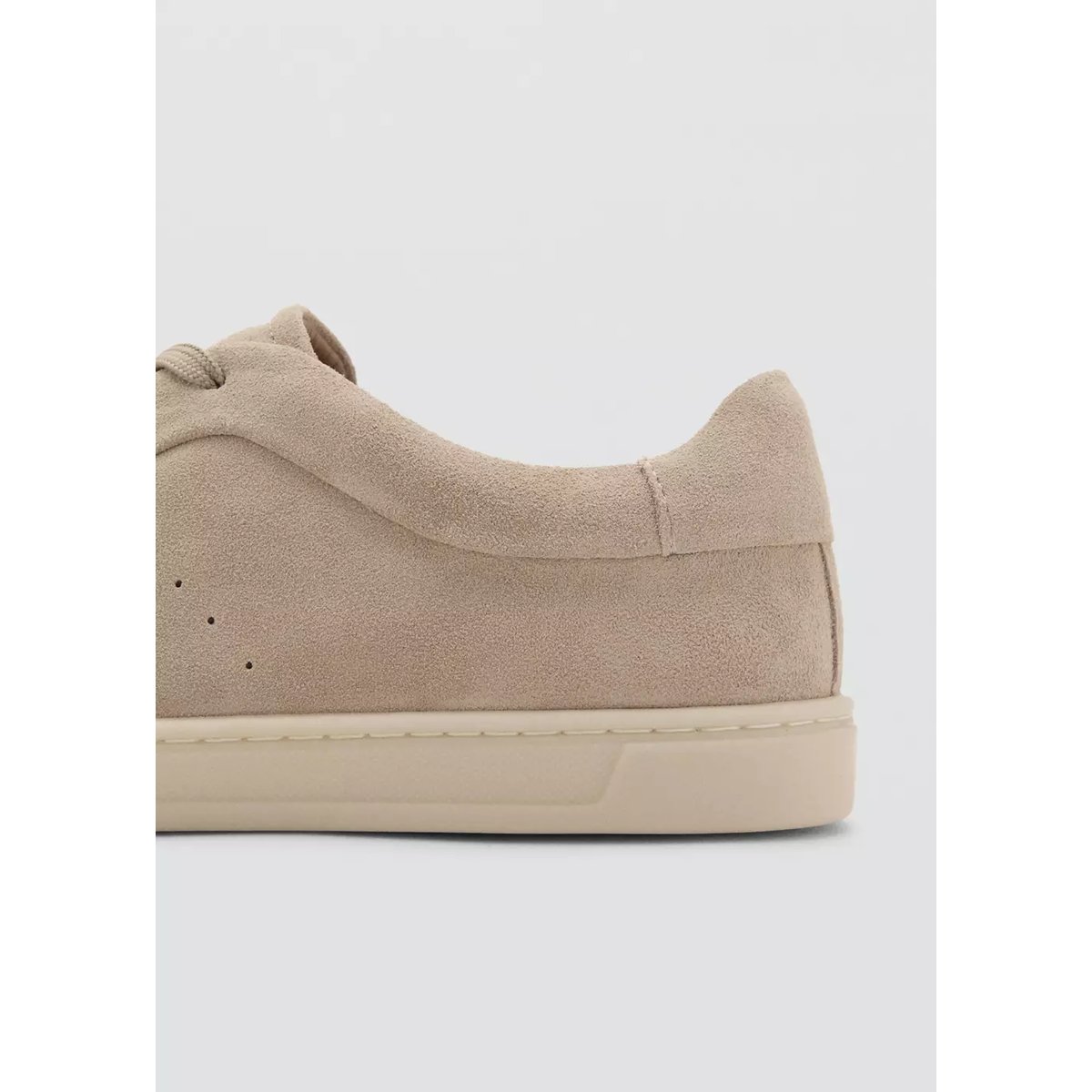 Tennis cuir suède sable, MANGO MAN